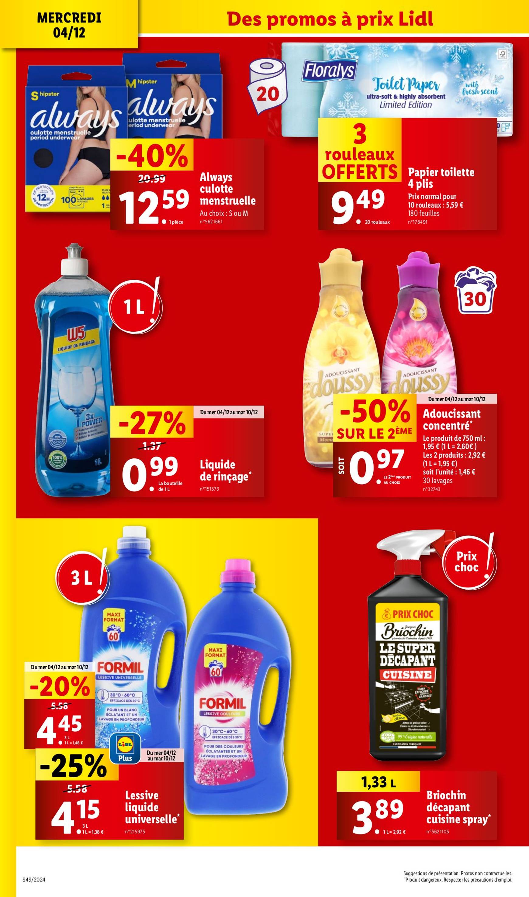 lidl - Catalogue Lidl valable dès 04/12 - 10/12 - page: 38