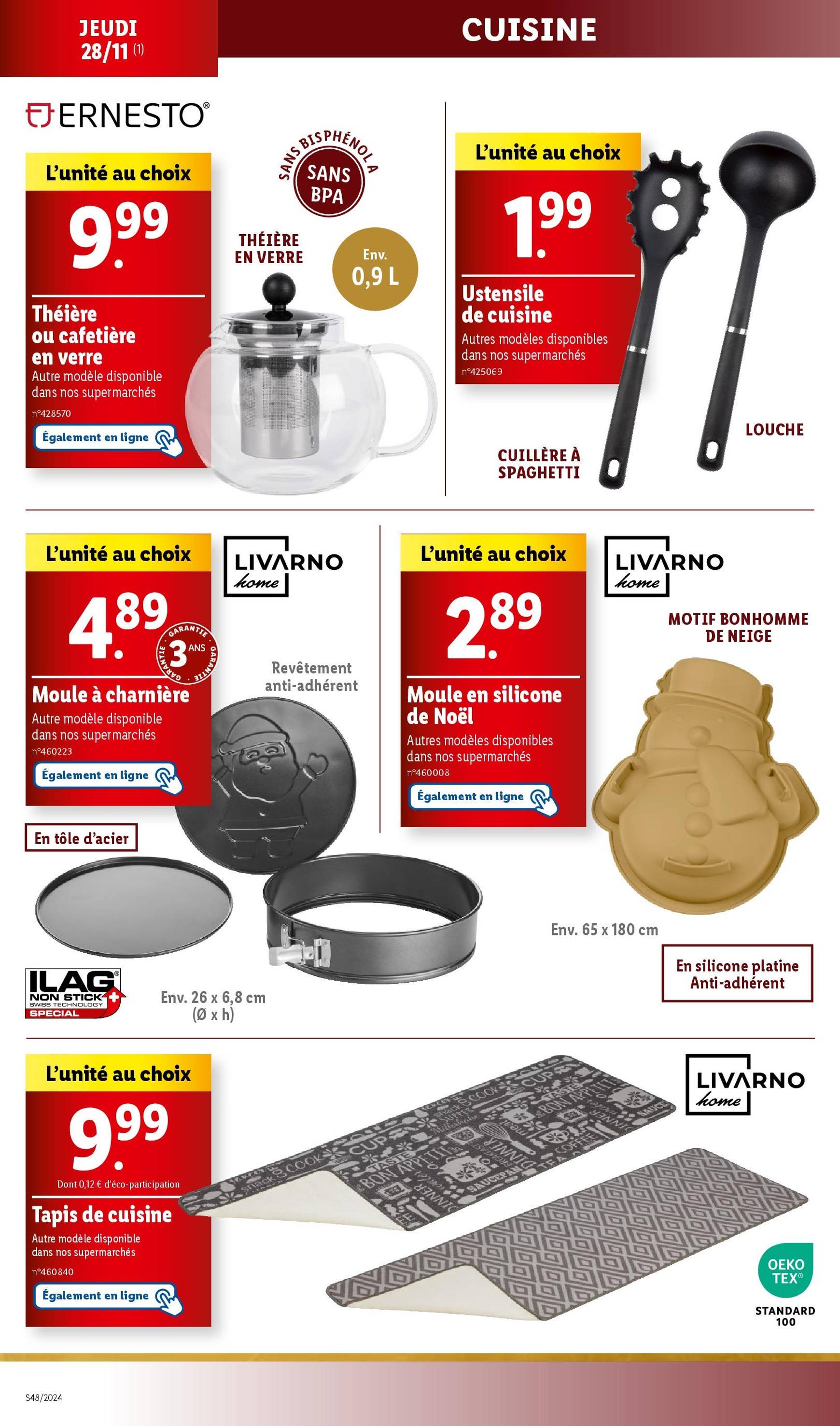 lidl - Catalogue Lidl - Black Friday valable dès 27/11 - 03/12 - page: 48