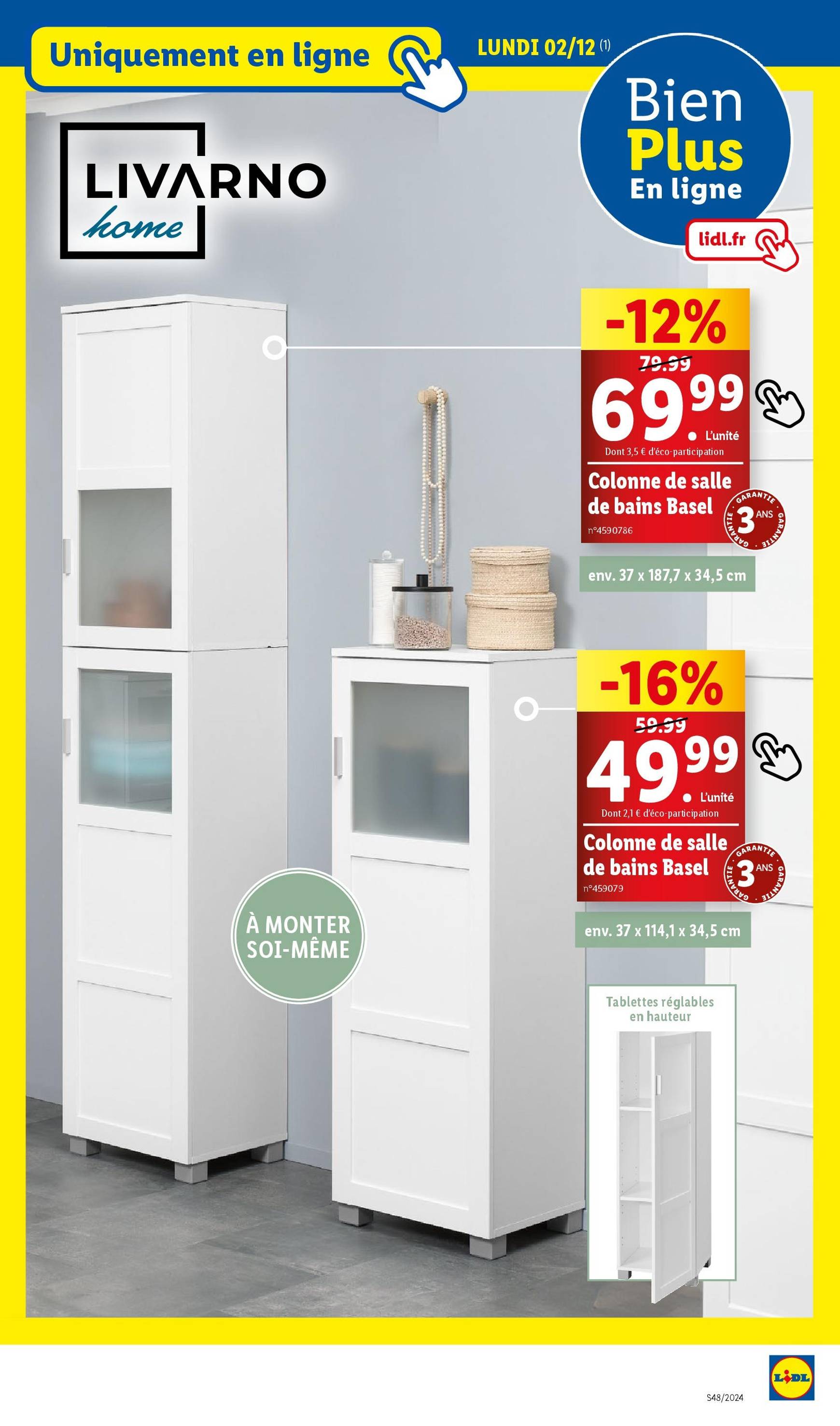 lidl - Catalogue Lidl - Black Friday valable dès 27/11 - 03/12 - page: 77