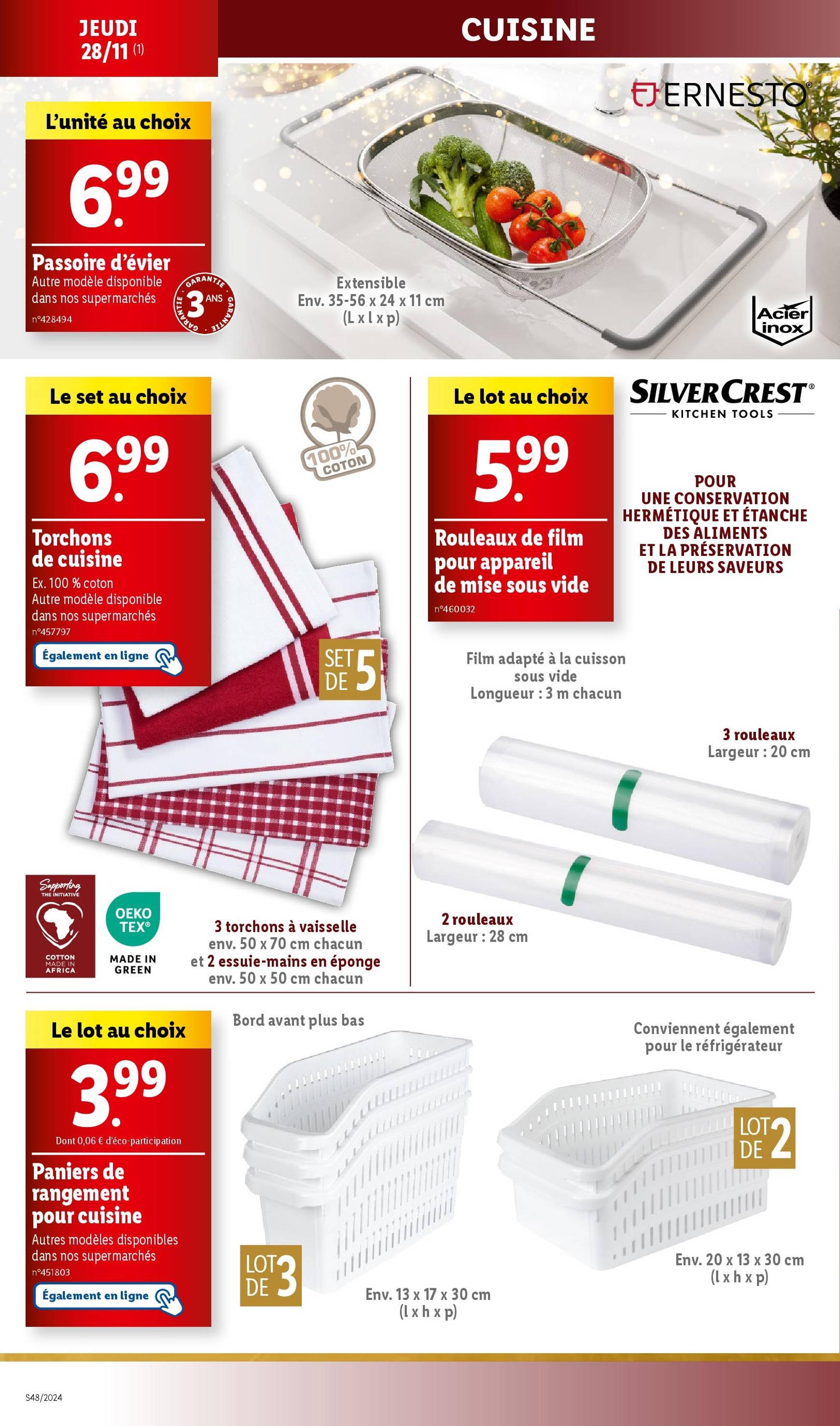 lidl - Catalogue Lidl - Black Friday valable dès 27/11 - 03/12 - page: 50