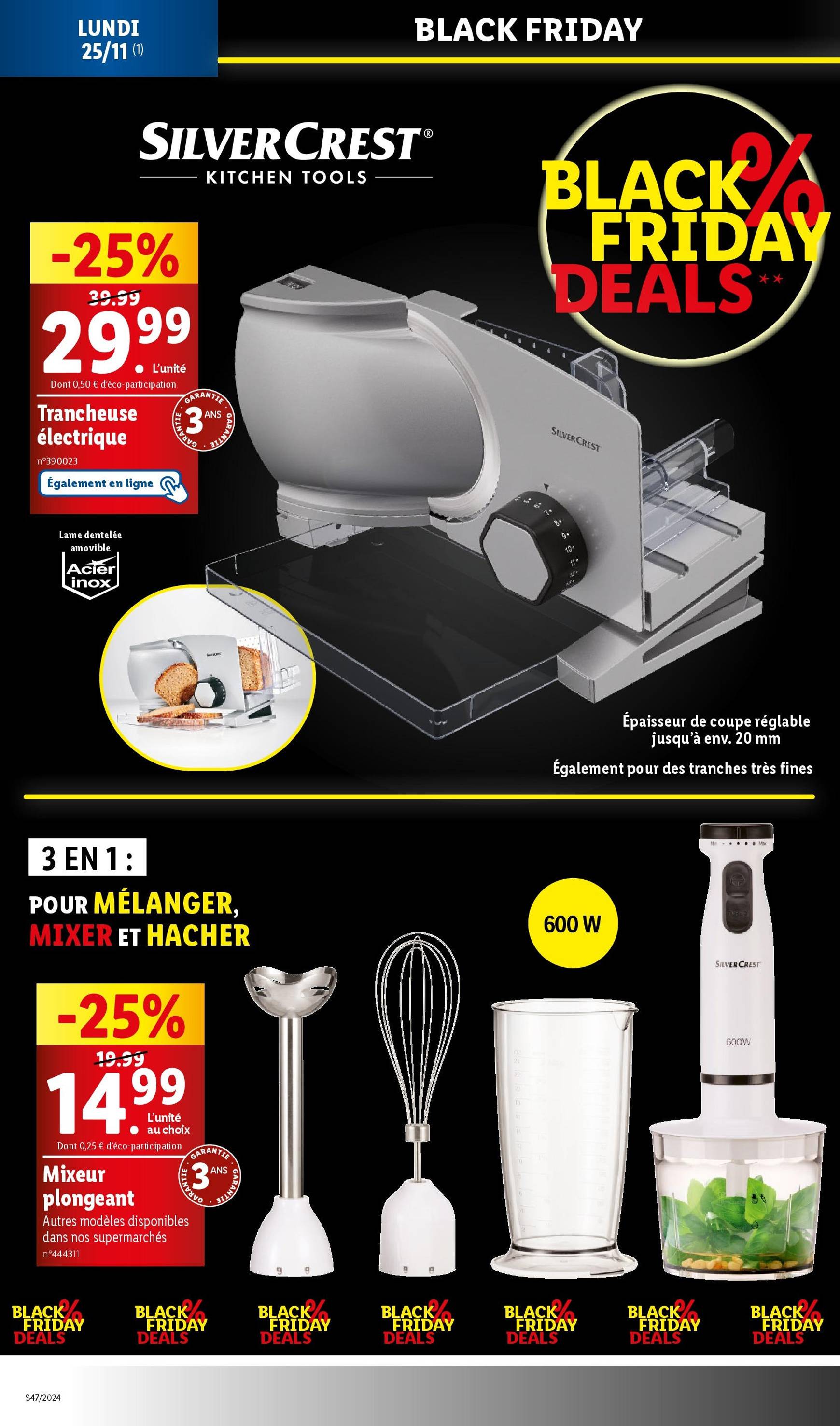 lidl - Catalogue Lidl - Black Friday valable dès 25/11 - 28/11 - page: 10