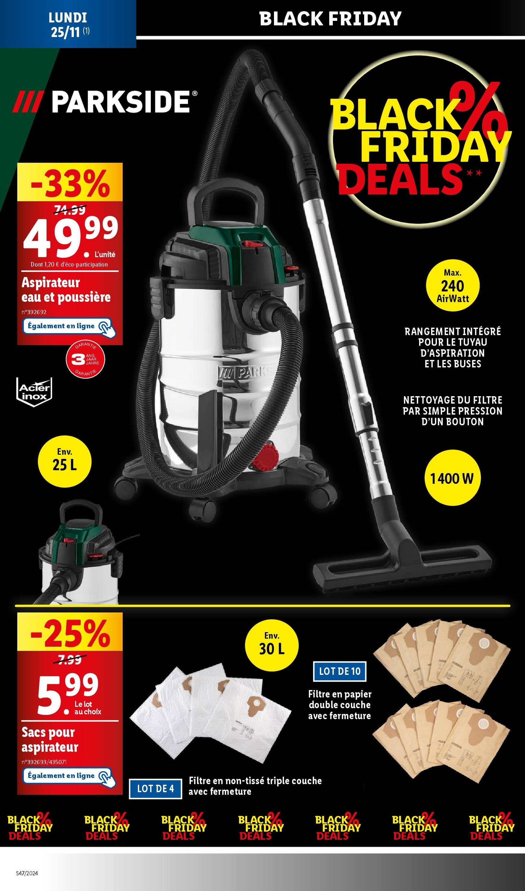 lidl - Catalogue Lidl - Black Friday valable dès 25/11 - 28/11 - page: 12