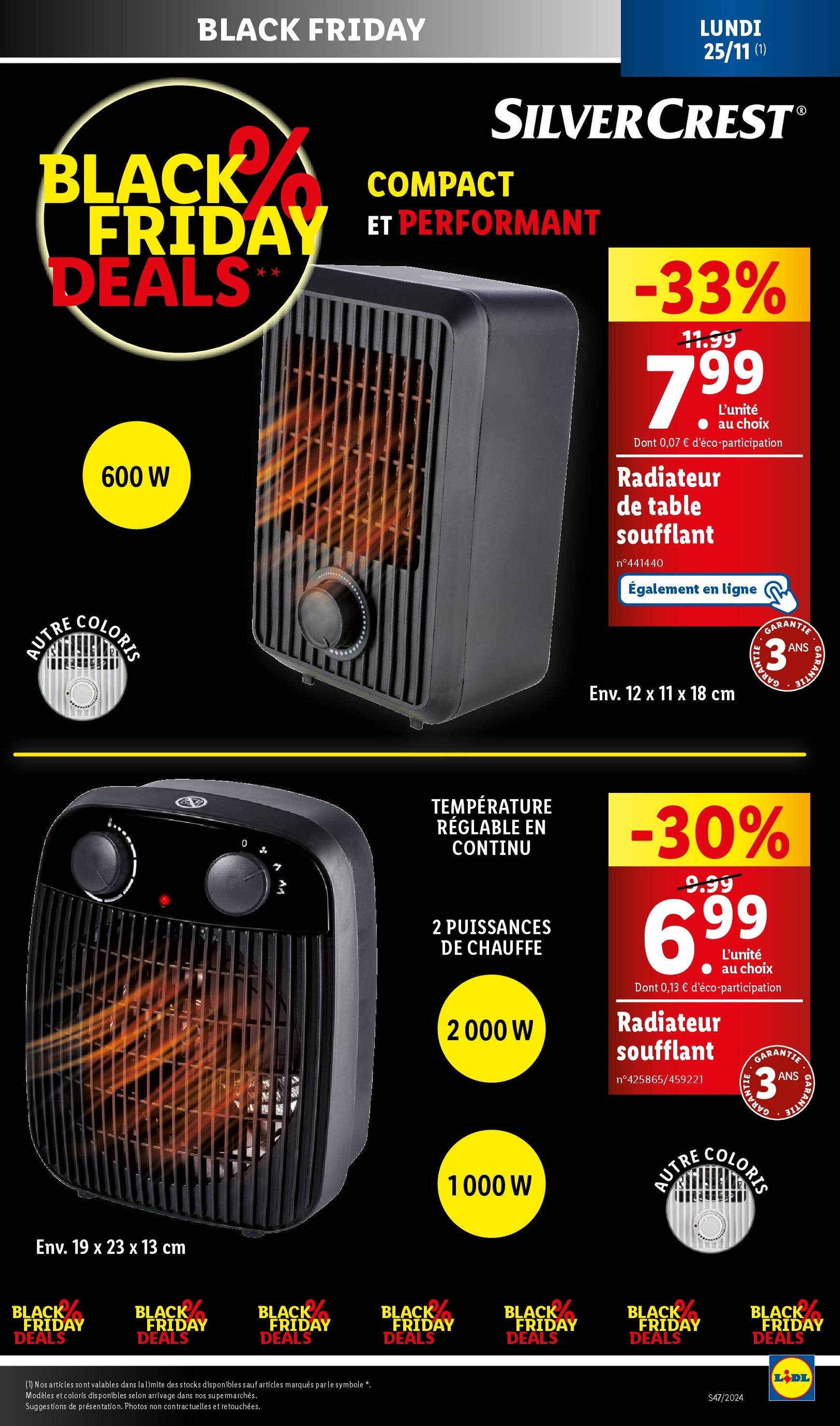 lidl - Catalogue Lidl - Black Friday valable dès 25/11 - 28/11 - page: 15