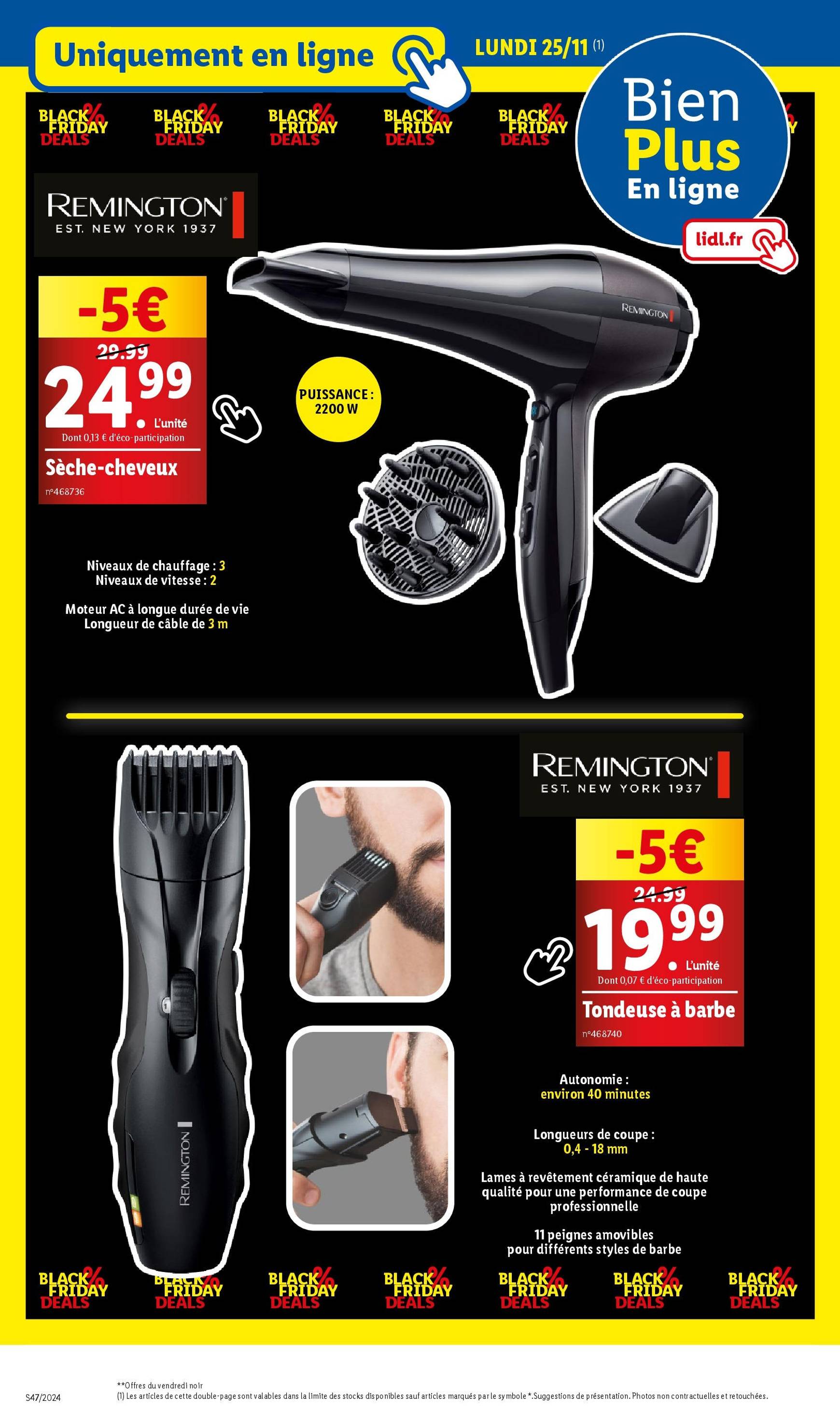 lidl - Catalogue Lidl - Black Friday valable dès 25/11 - 28/11 - page: 22