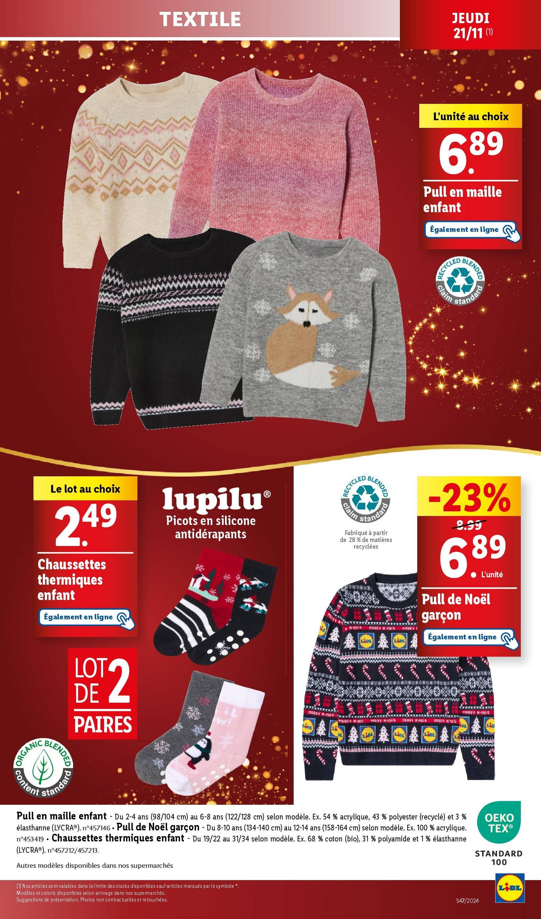 lidl - Catalogue Lidl valable dès 21/11 - 25/11 - page: 7