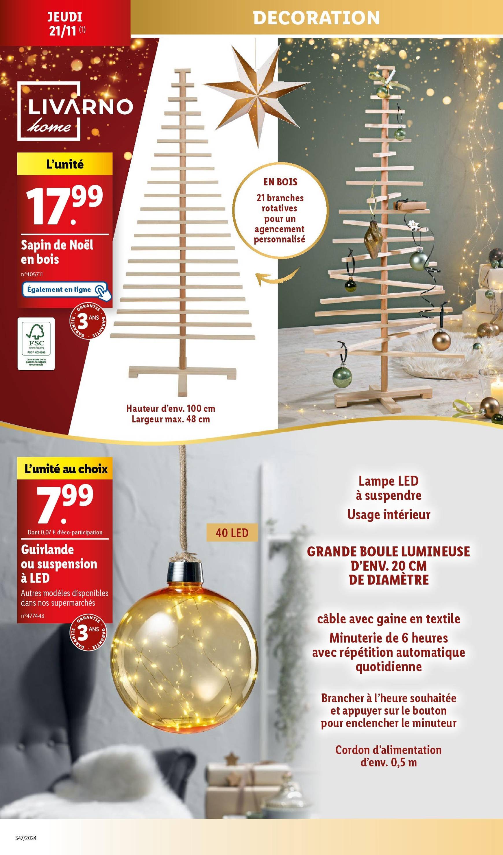 lidl - Catalogue Lidl valable dès 21/11 - 25/11 - page: 12