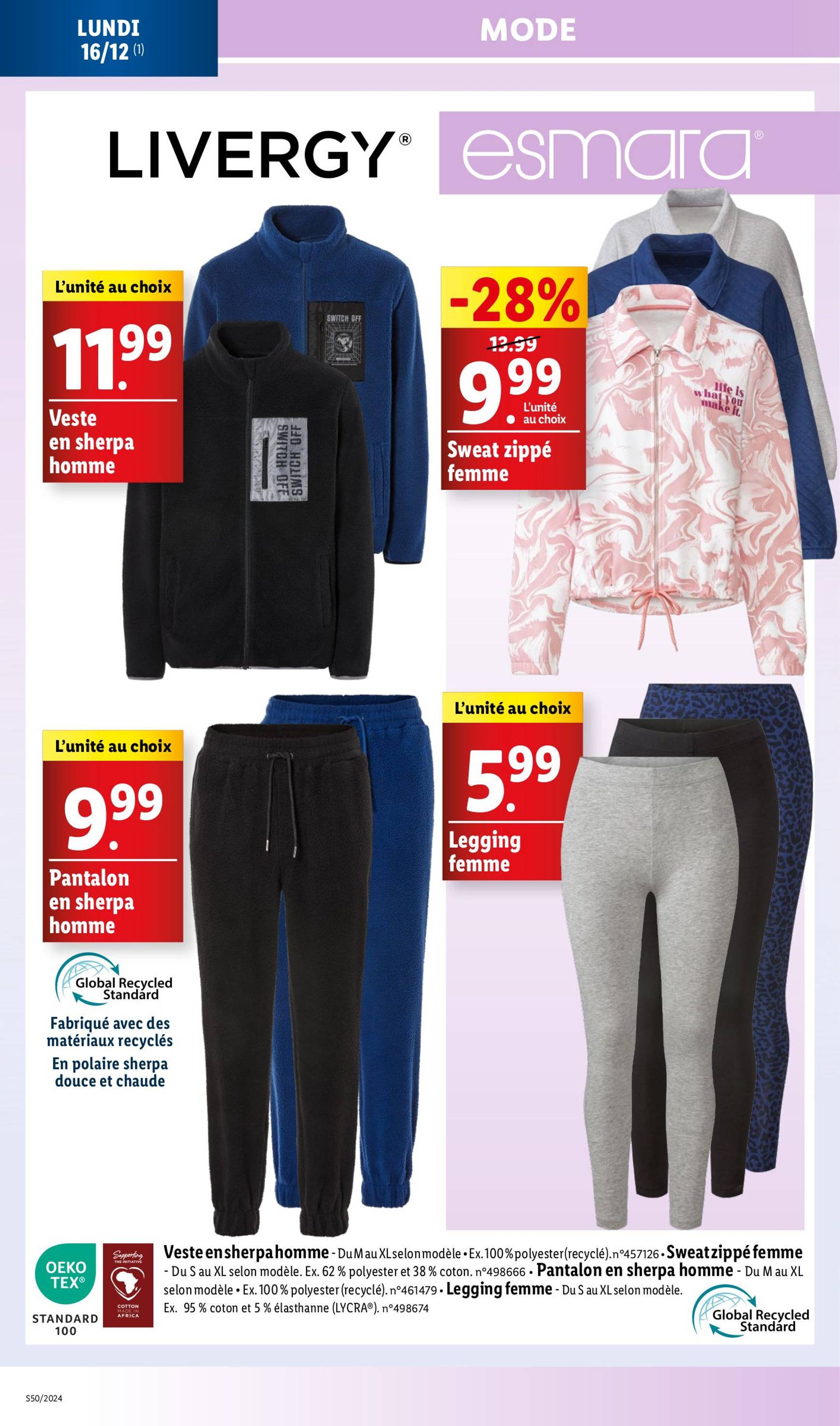 lidl - Catalogue Lidl valable dès 11/12 - 17/12 - page: 62