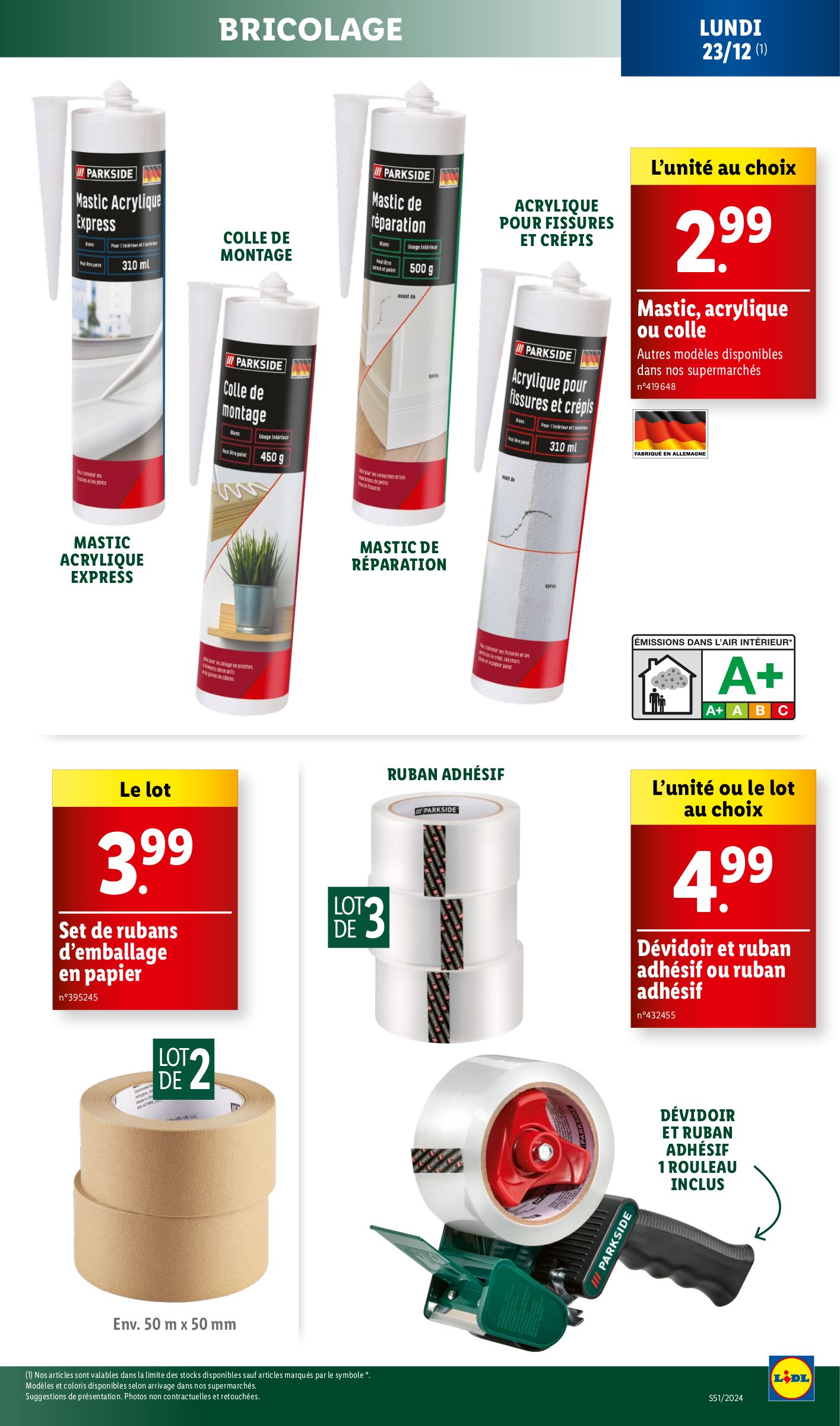 lidl - Catalogue Lidl valable dès 18/12 - 24/12 - page: 61