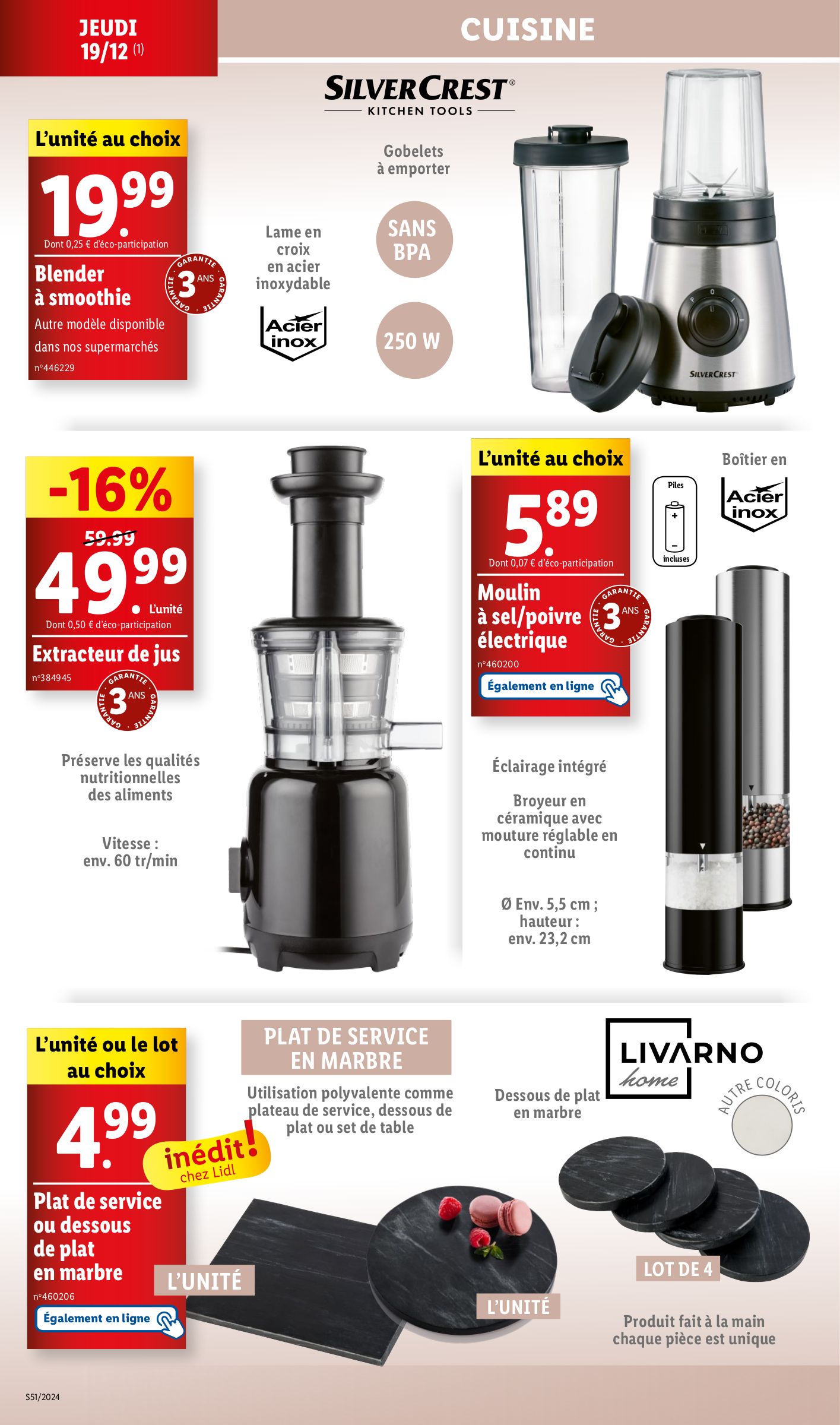 lidl - Catalogue Lidl valable dès 18/12 - 24/12 - page: 36