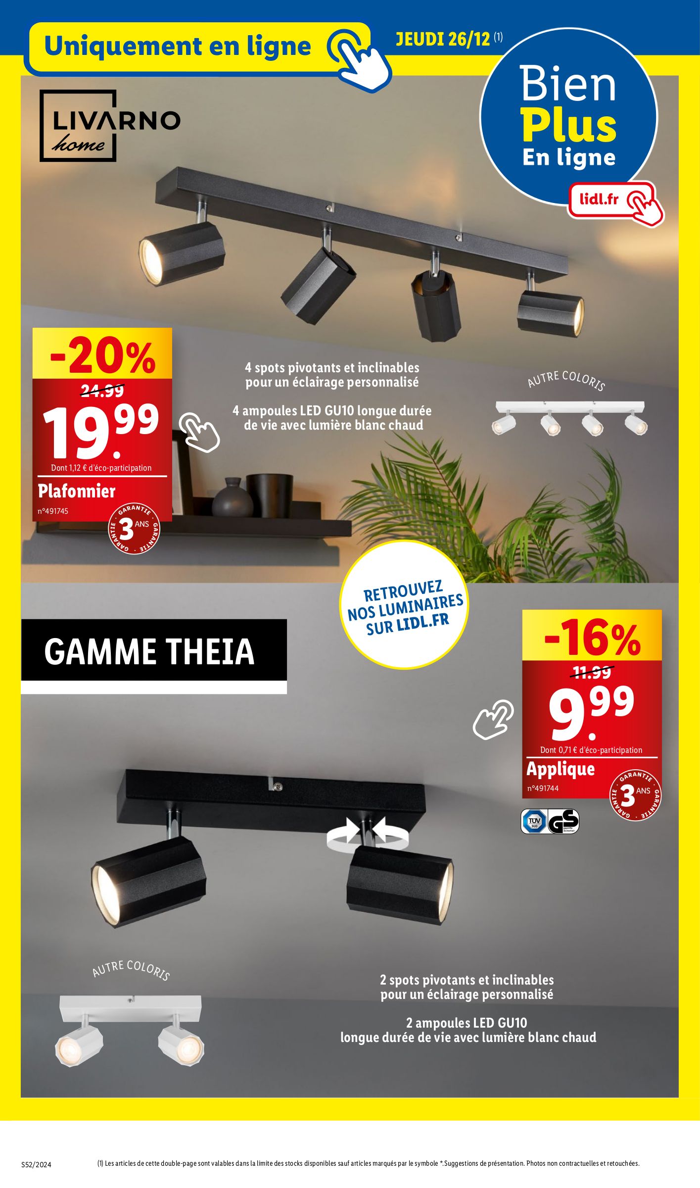 lidl - Catalogue Lidl valable dès 26/12 - 31/12 - page: 52