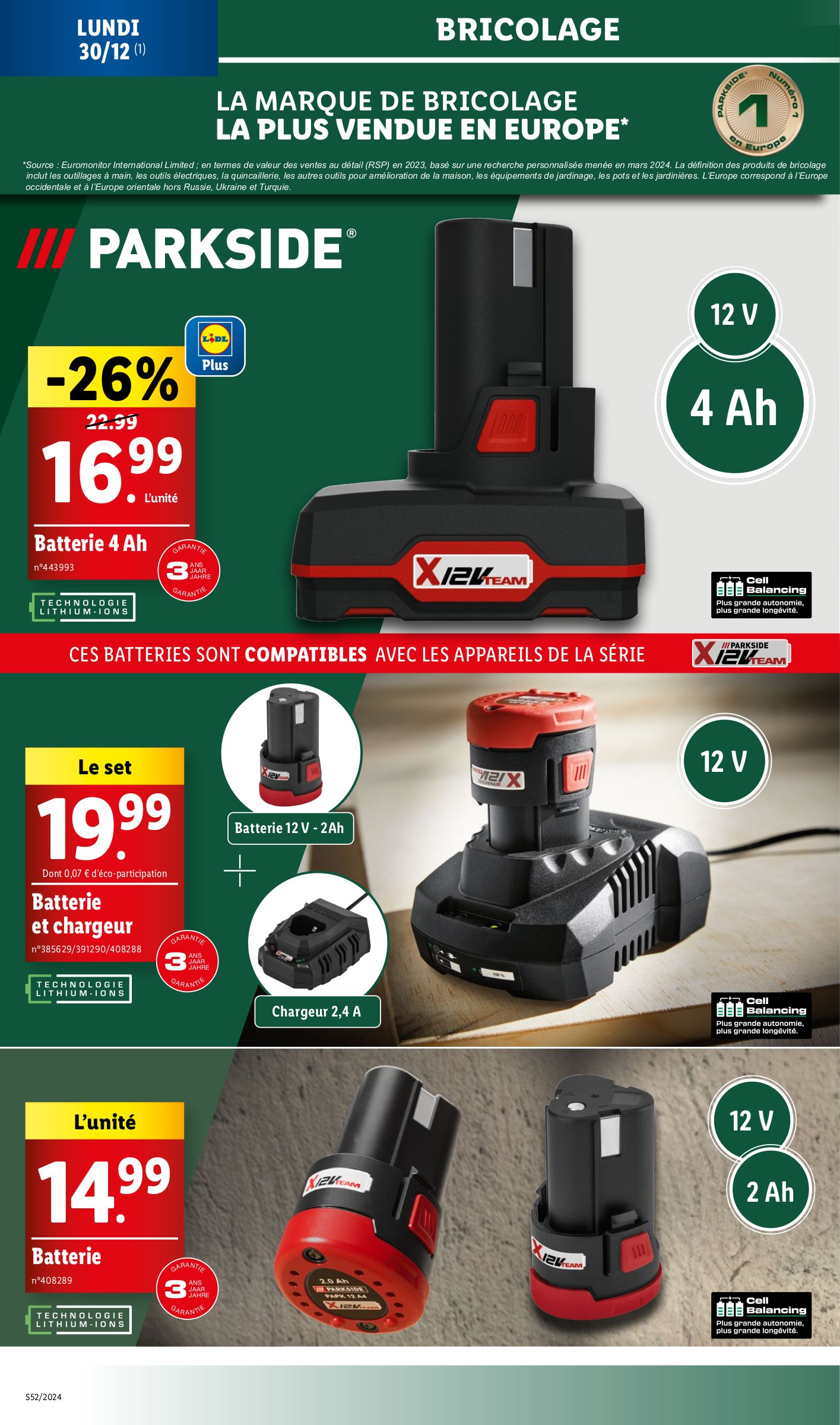 lidl - Catalogue Lidl valable dès 26/12 - 31/12 - page: 62