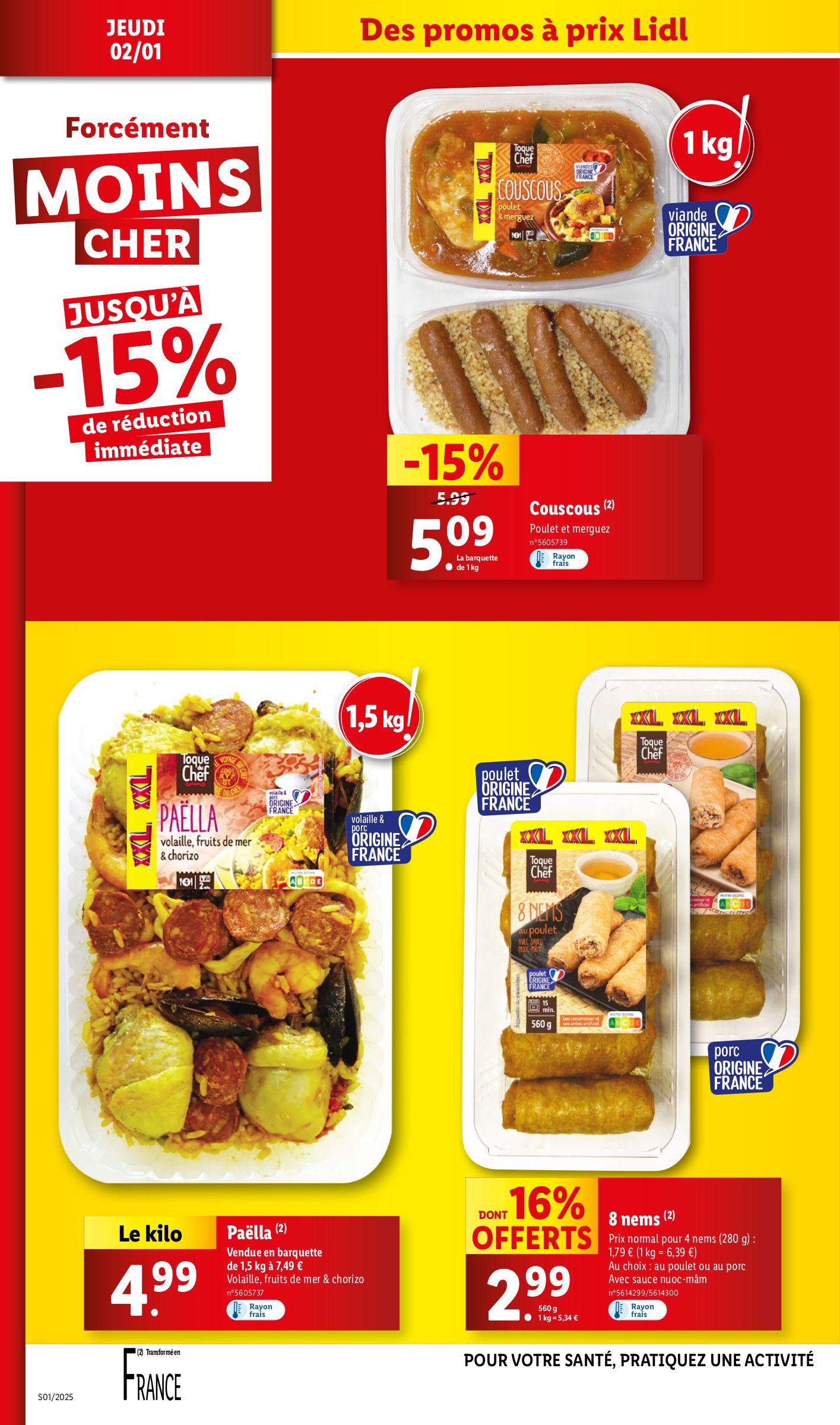 lidl - Catalogue Lidl valable dès 02/01 - 07/01 - page: 16