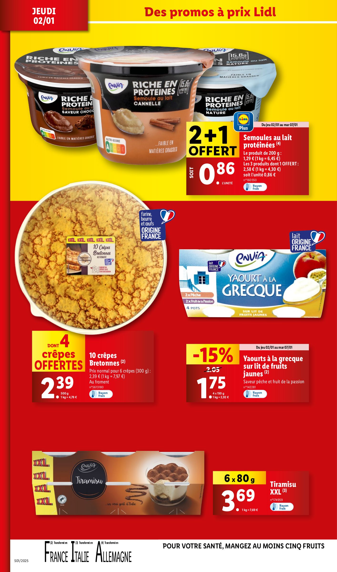 lidl - Catalogue Lidl valable dès 02/01 - 07/01 - page: 22