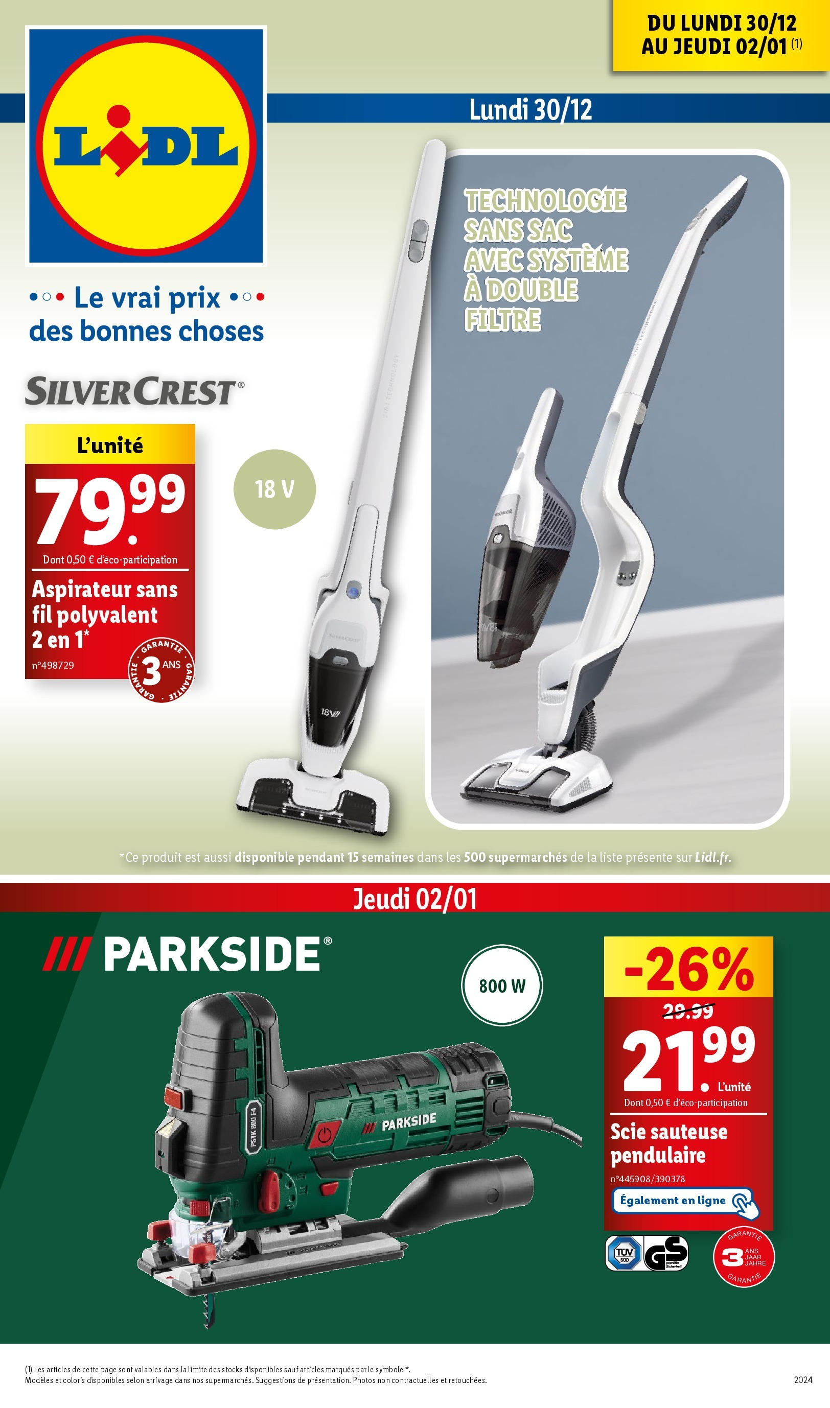 lidl - Catalogue Lidl valable dès 30/12 - 02/01