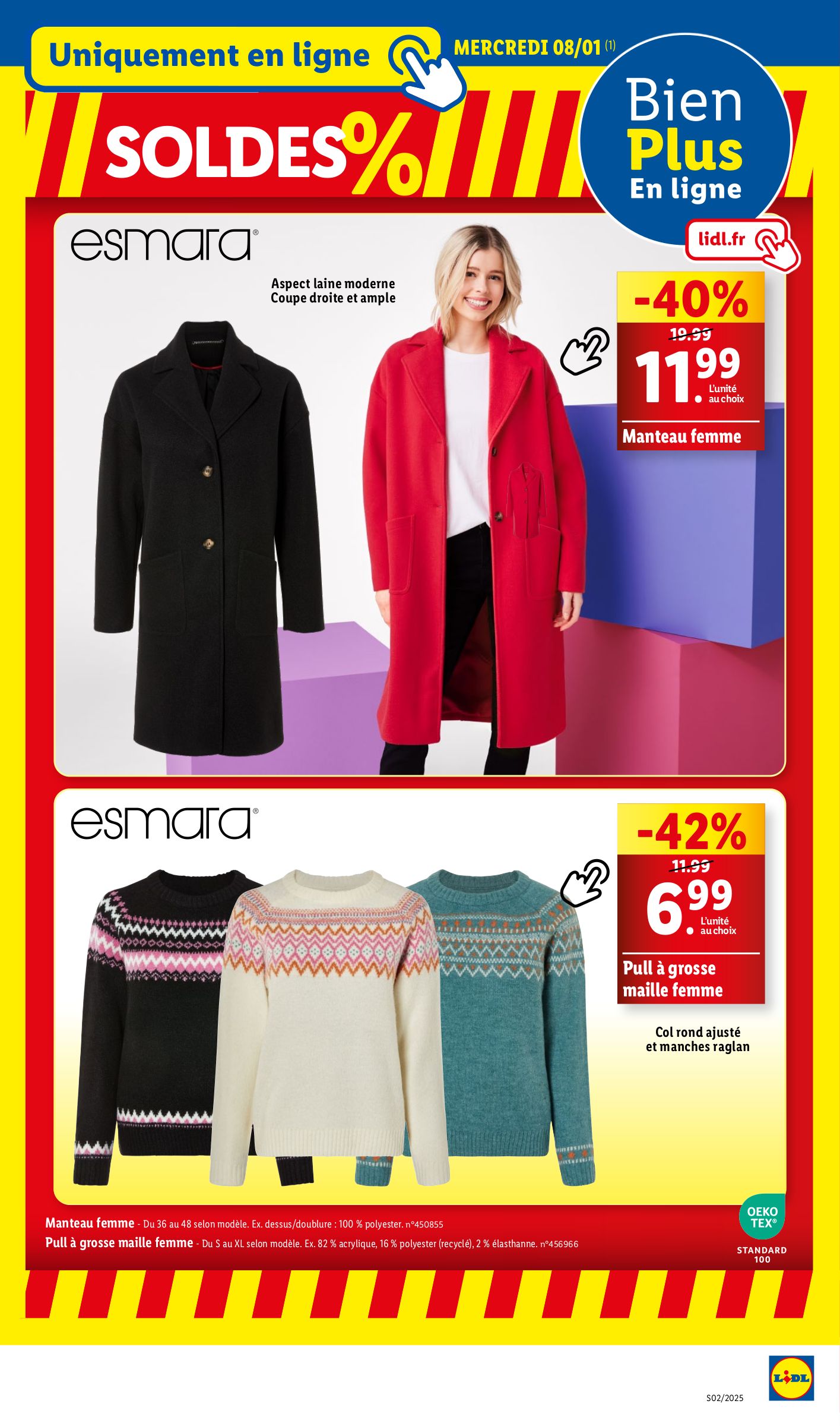 lidl - Catalogue Lidl valable dès 08/01 - 14/01 - page: 45