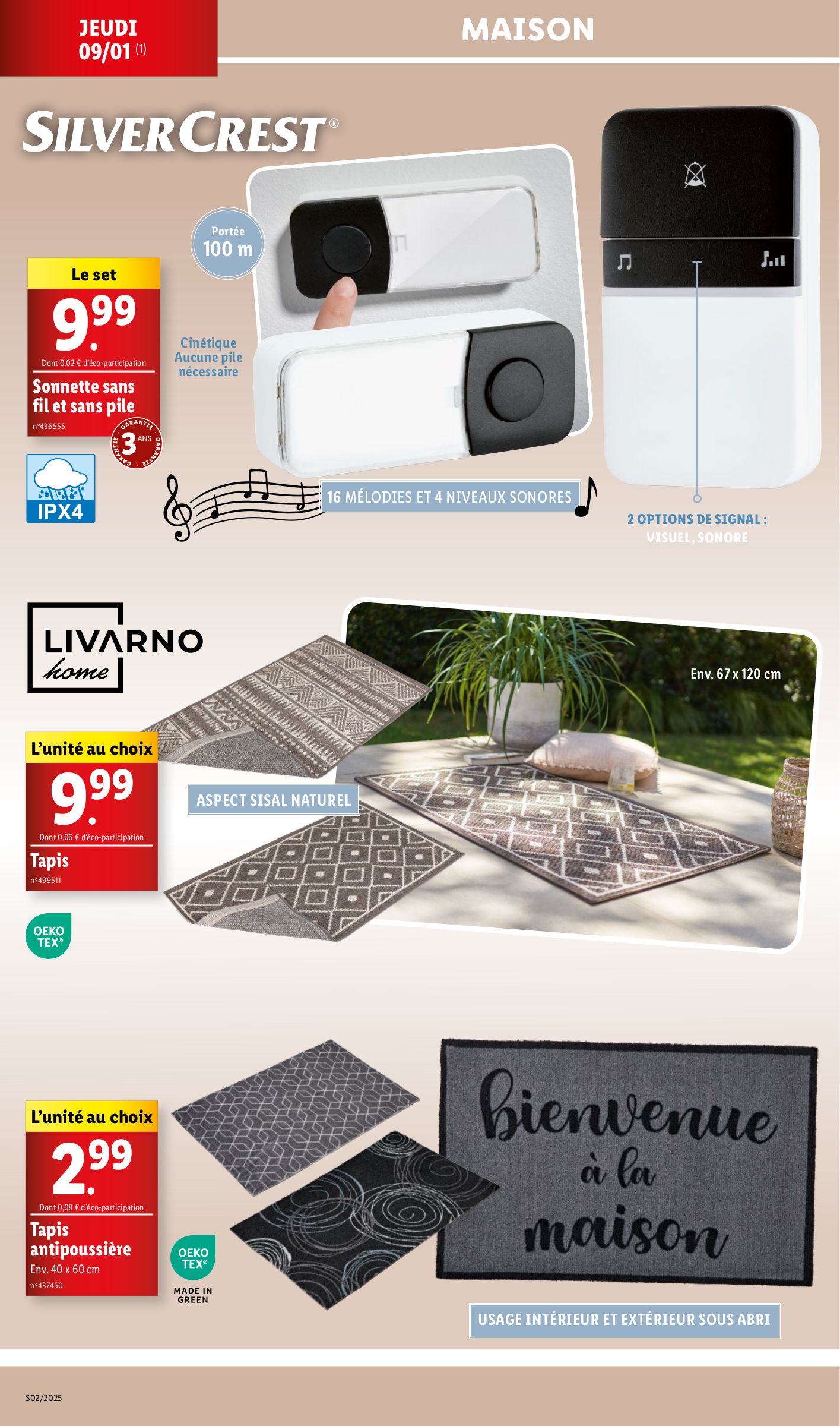 lidl - Catalogue Lidl valable dès 08/01 - 14/01 - page: 64