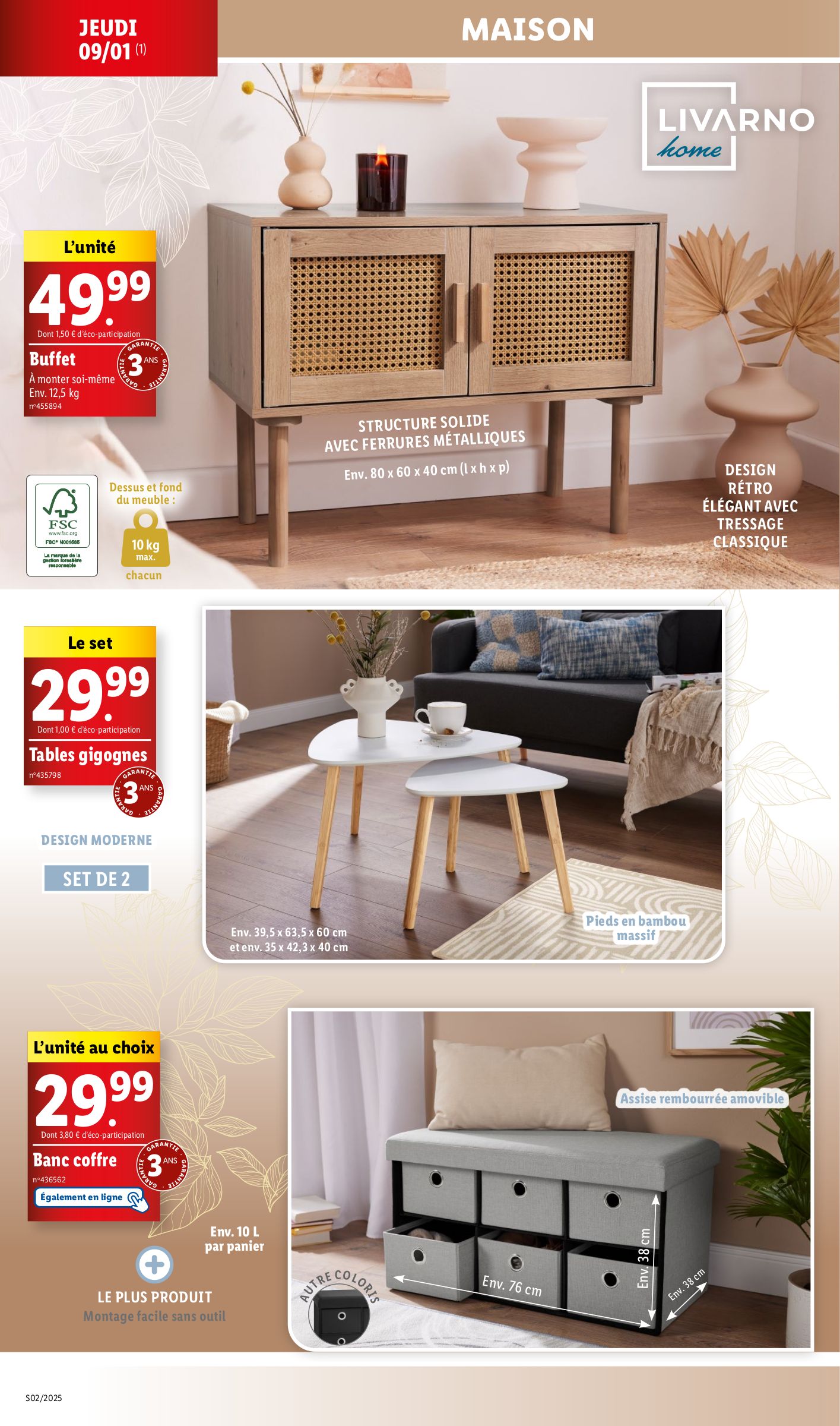 lidl - Catalogue Lidl valable dès 08/01 - 14/01 - page: 56