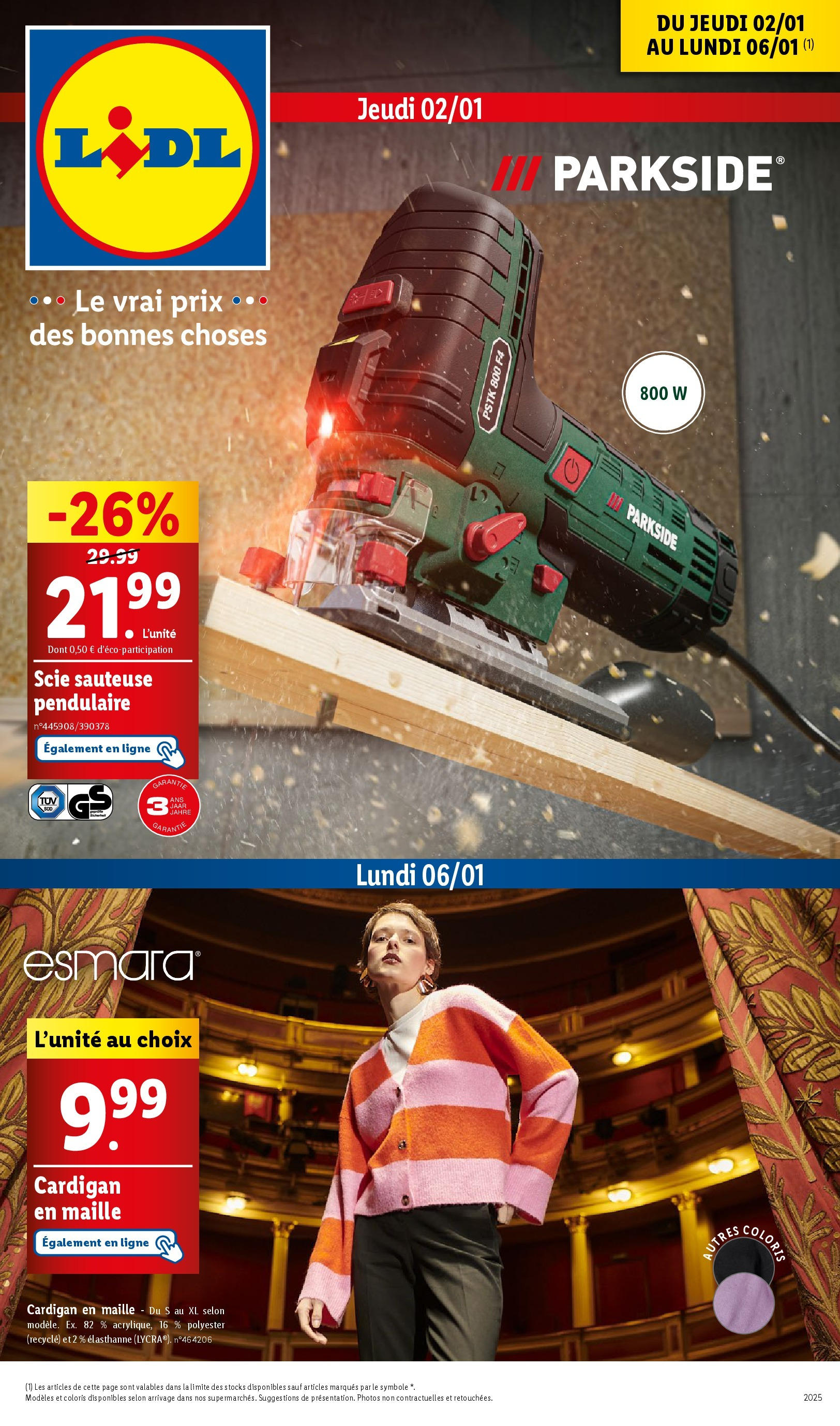 lidl - Catalogue Lidl valable dès 02/01 - 06/01