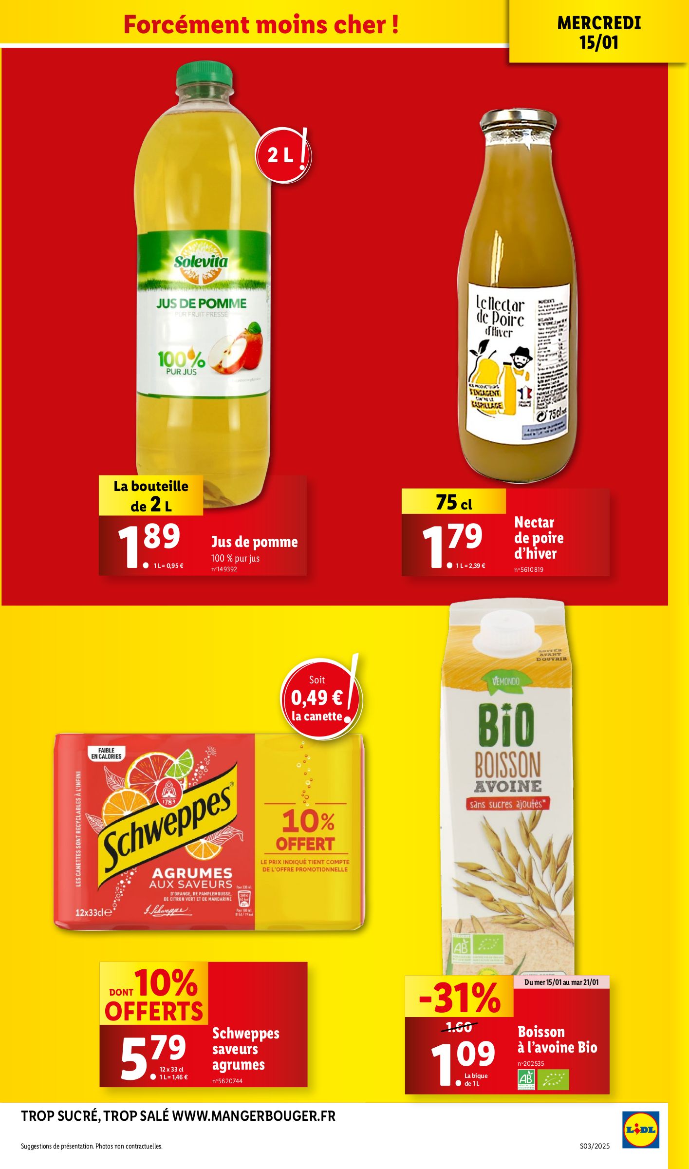 lidl - Catalogue Lidl valable dès 15/01 - 21/01 - page: 25