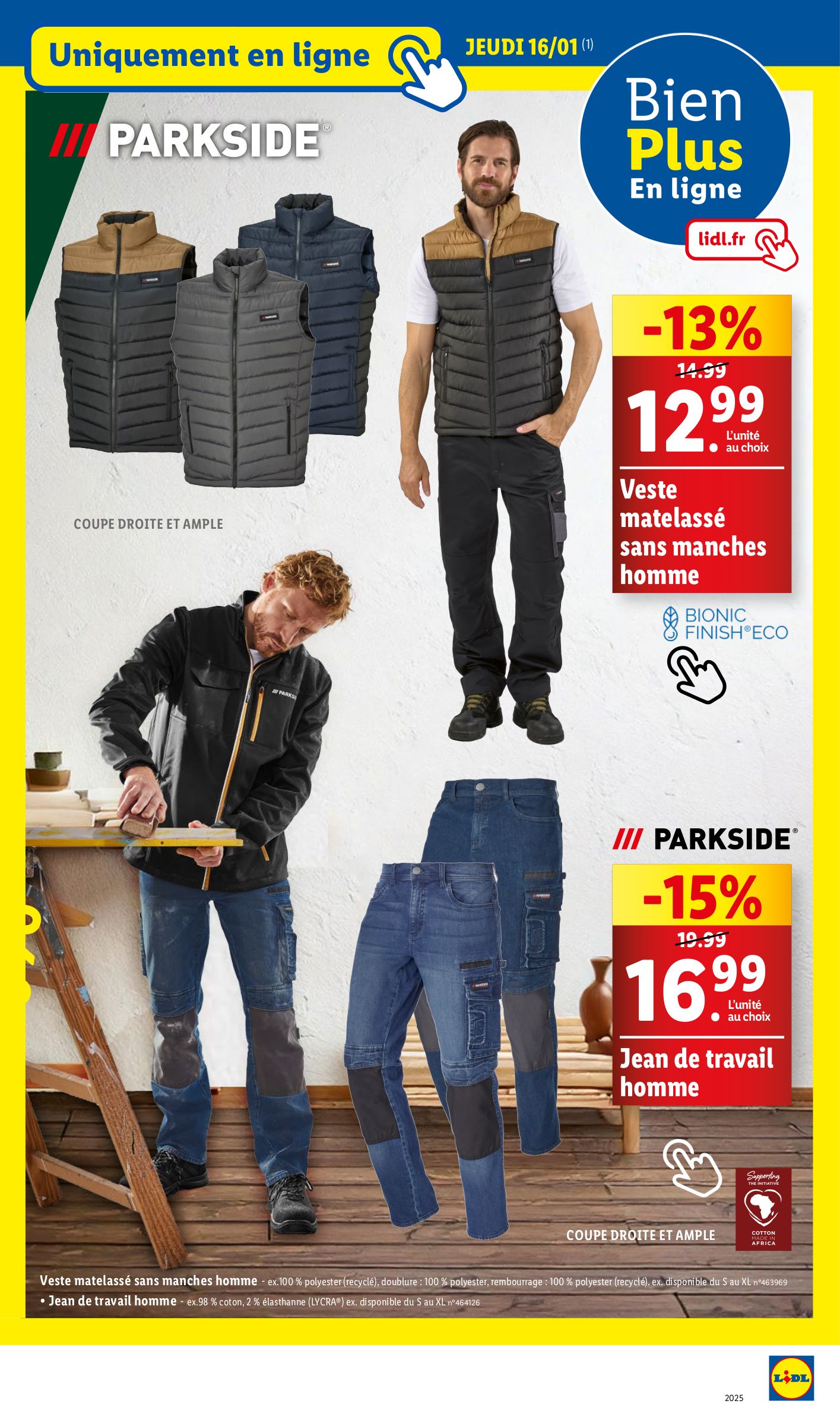 lidl - Catalogue Lidl valable dès 15/01 - 21/01 - page: 57