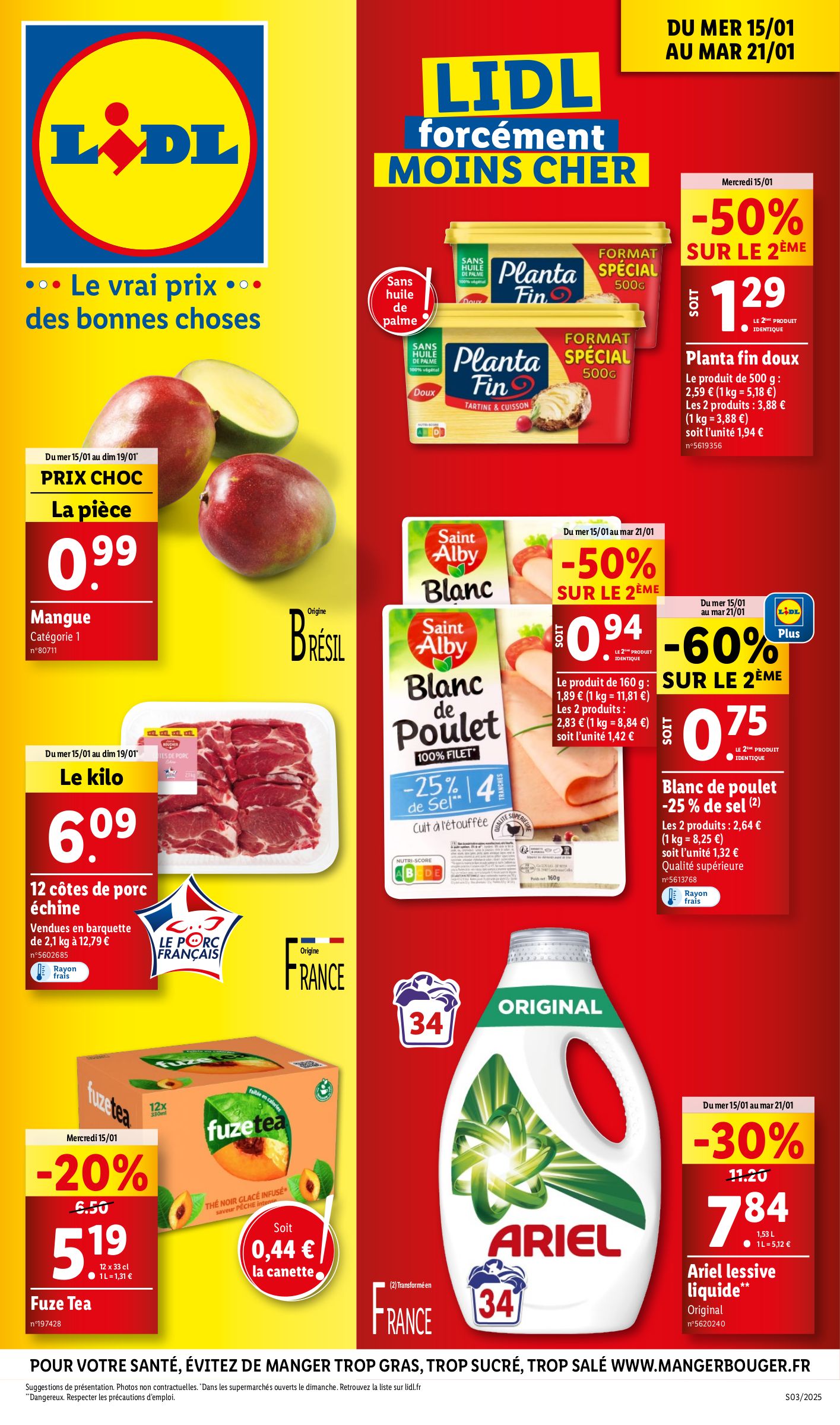 lidl - Catalogue Lidl valable dès 15/01 - 21/01