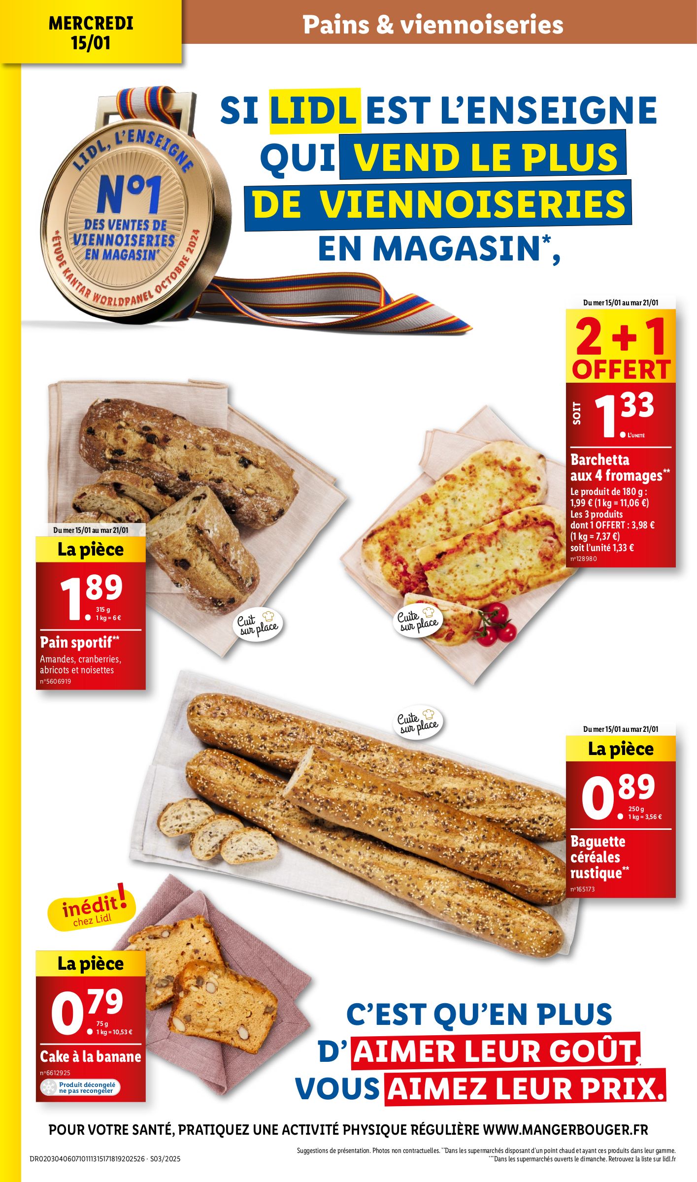 lidl - Catalogue Lidl valable dès 15/01 - 21/01 - page: 4