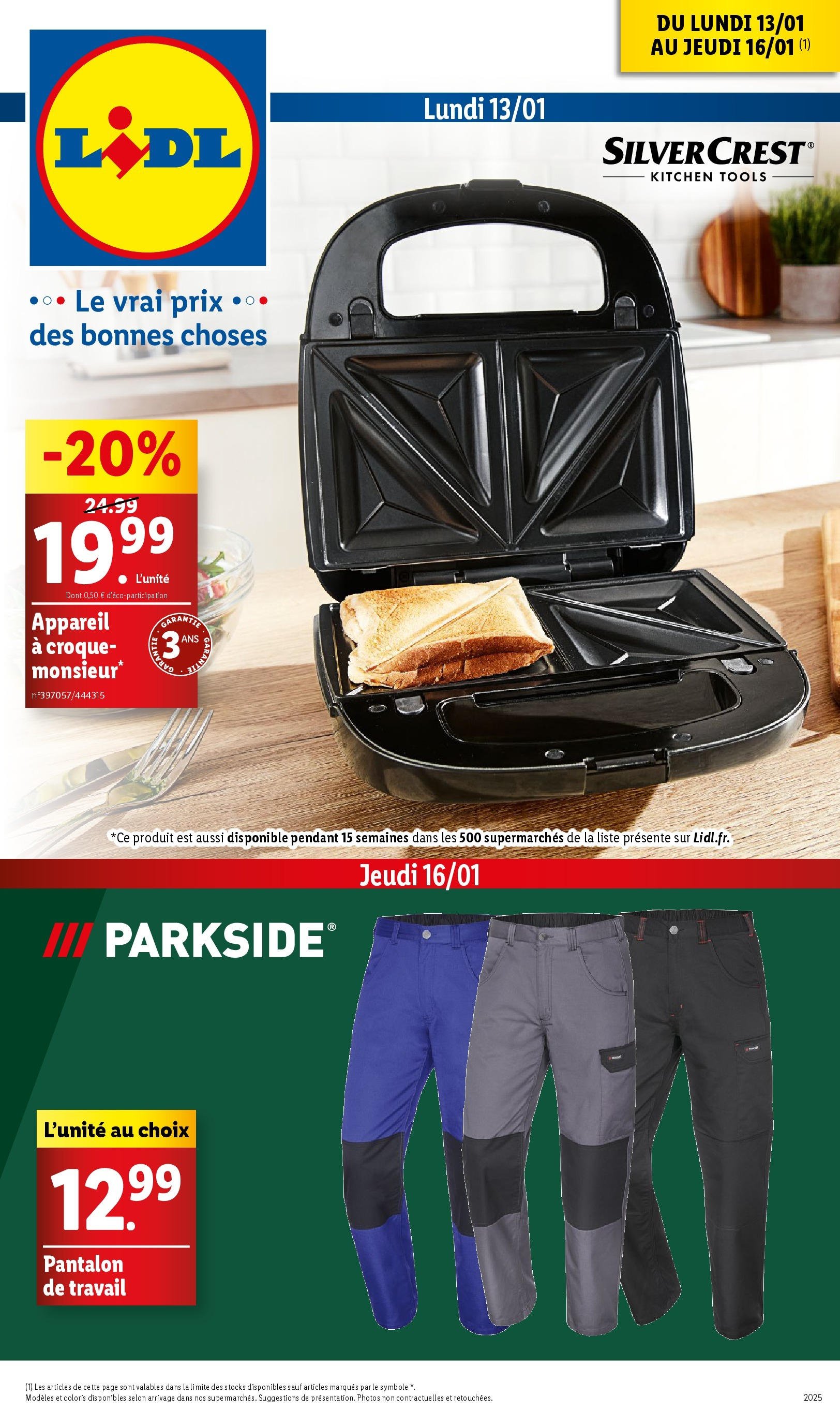 lidl - Catalogue Lidl valable dès 13/01 - 16/01