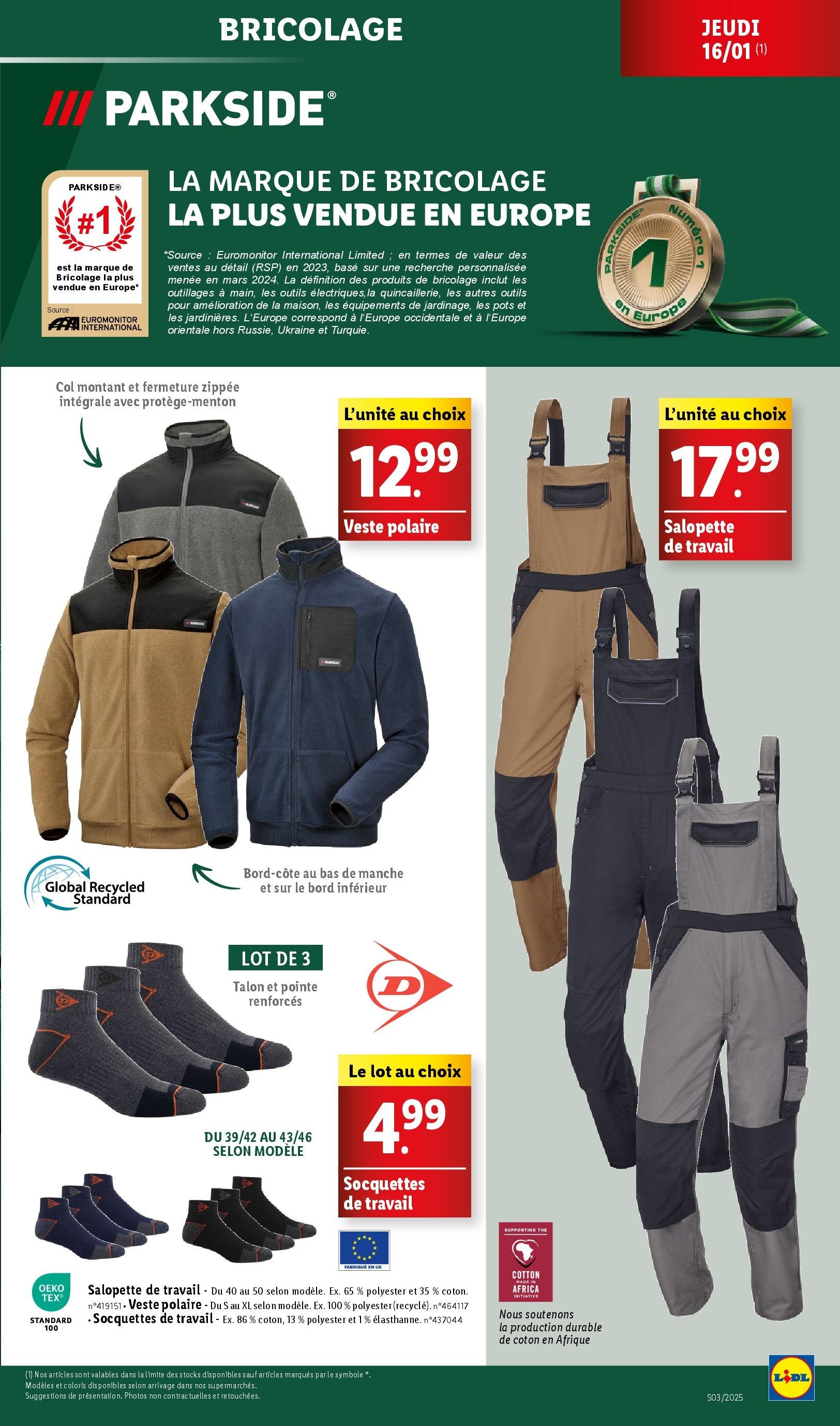 lidl - Catalogue Lidl valable dès 13/01 - 16/01 - page: 17