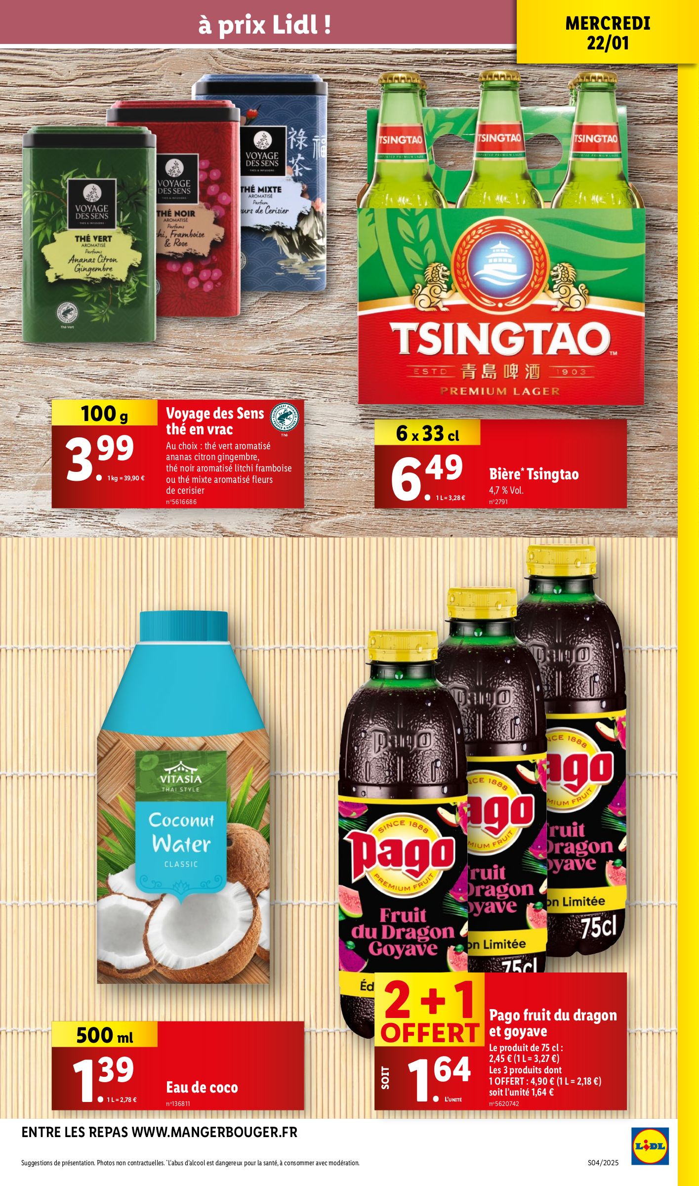 lidl - Catalogue Lidl valable dès 22/01 - 28/01 - page: 25