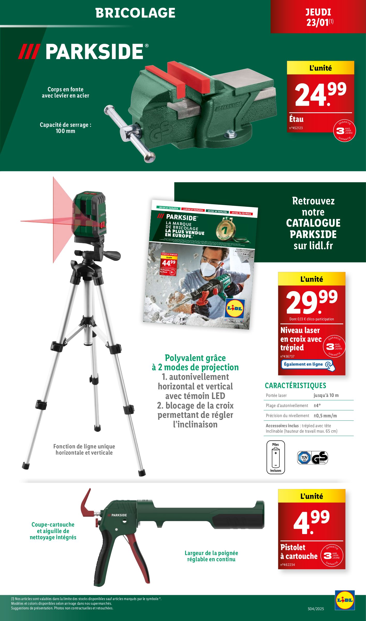 lidl - Catalogue Lidl valable dès 22/01 - 28/01 - page: 49