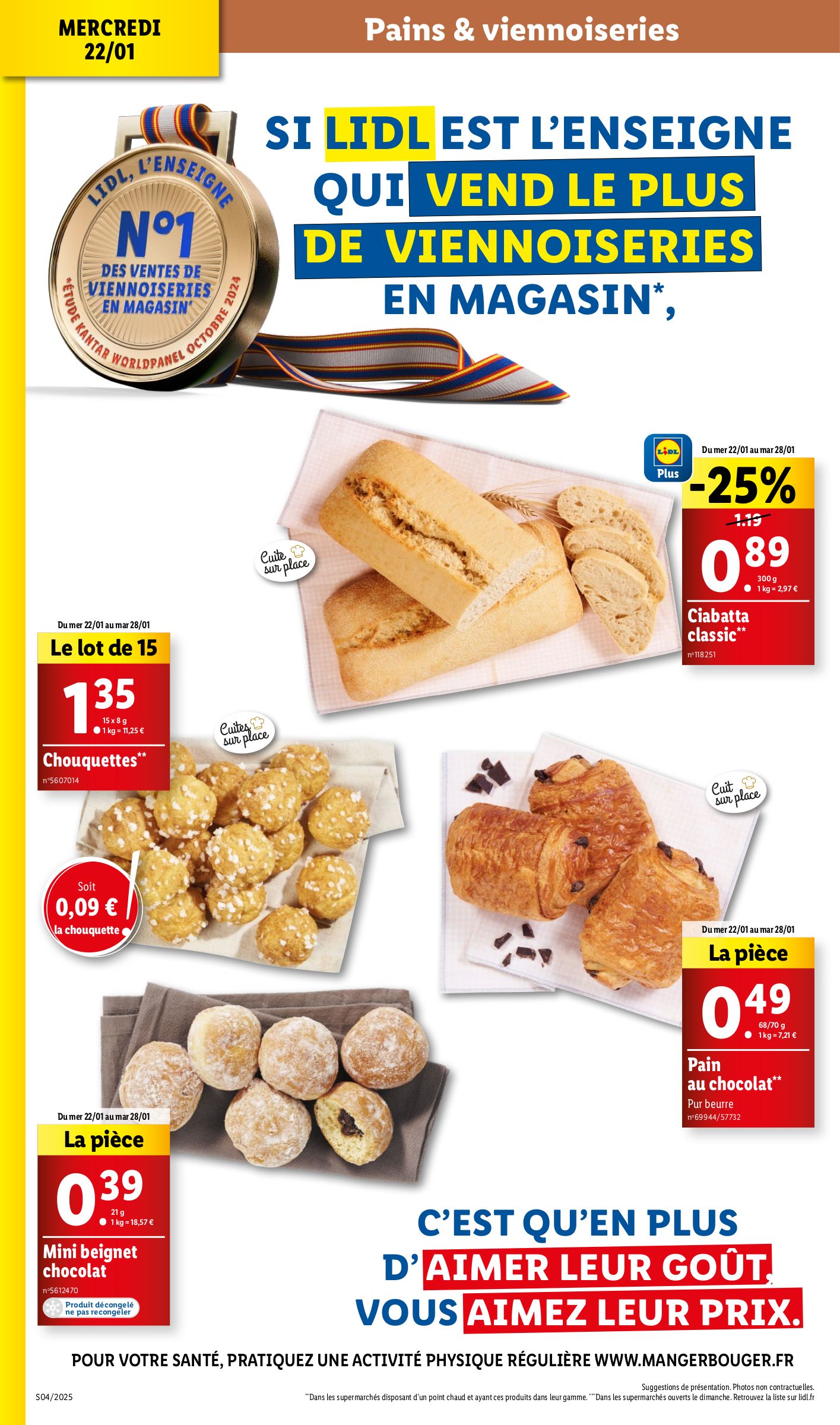 lidl - Catalogue Lidl valable dès 22/01 - 28/01 - page: 4