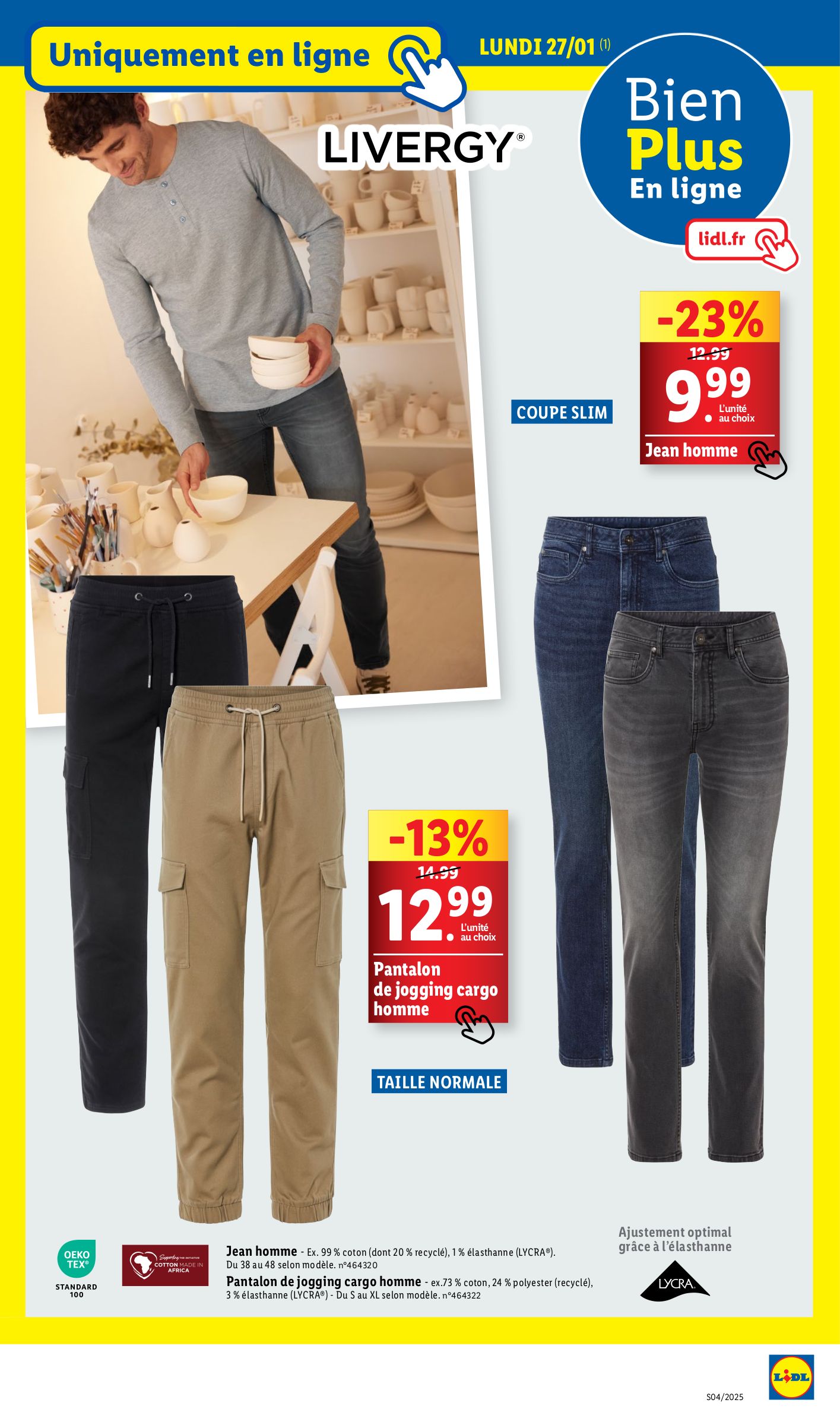 lidl - Catalogue Lidl valable dès 22/01 - 28/01 - page: 71