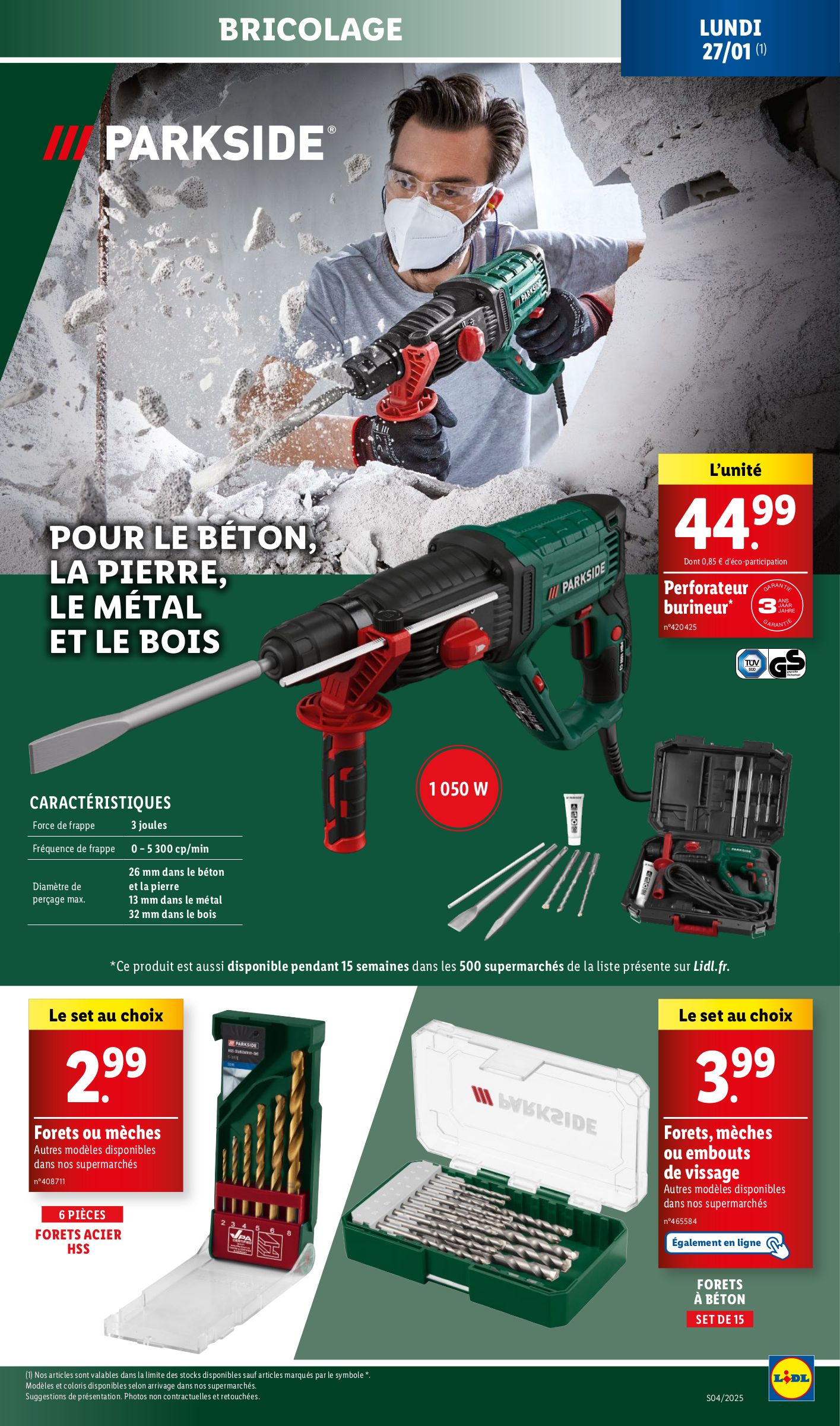 lidl - Catalogue Lidl valable dès 22/01 - 28/01 - page: 61