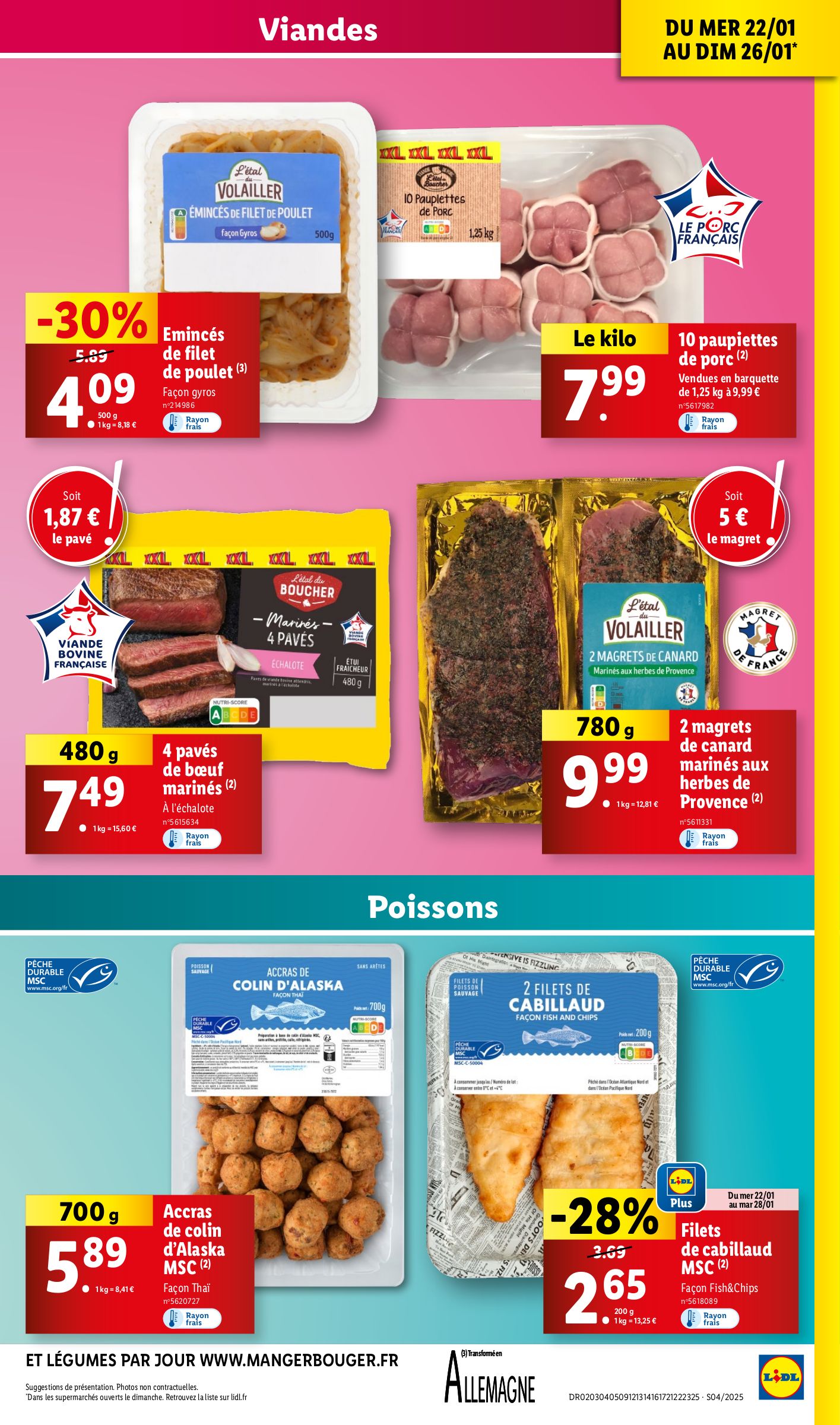 lidl - Catalogue Lidl valable dès 22/01 - 28/01 - page: 7