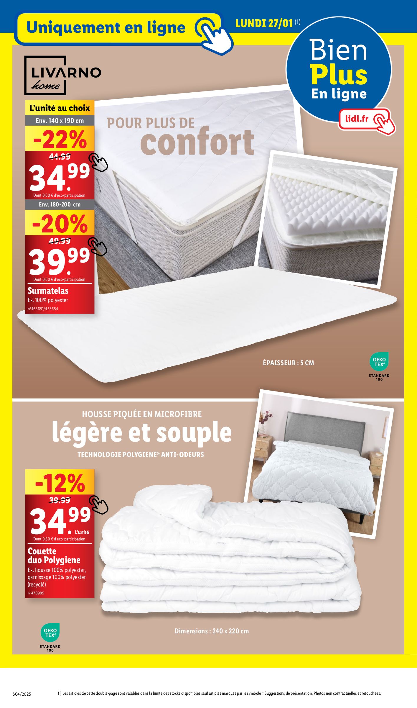 lidl - Catalogue Lidl valable dès 22/01 - 28/01 - page: 72