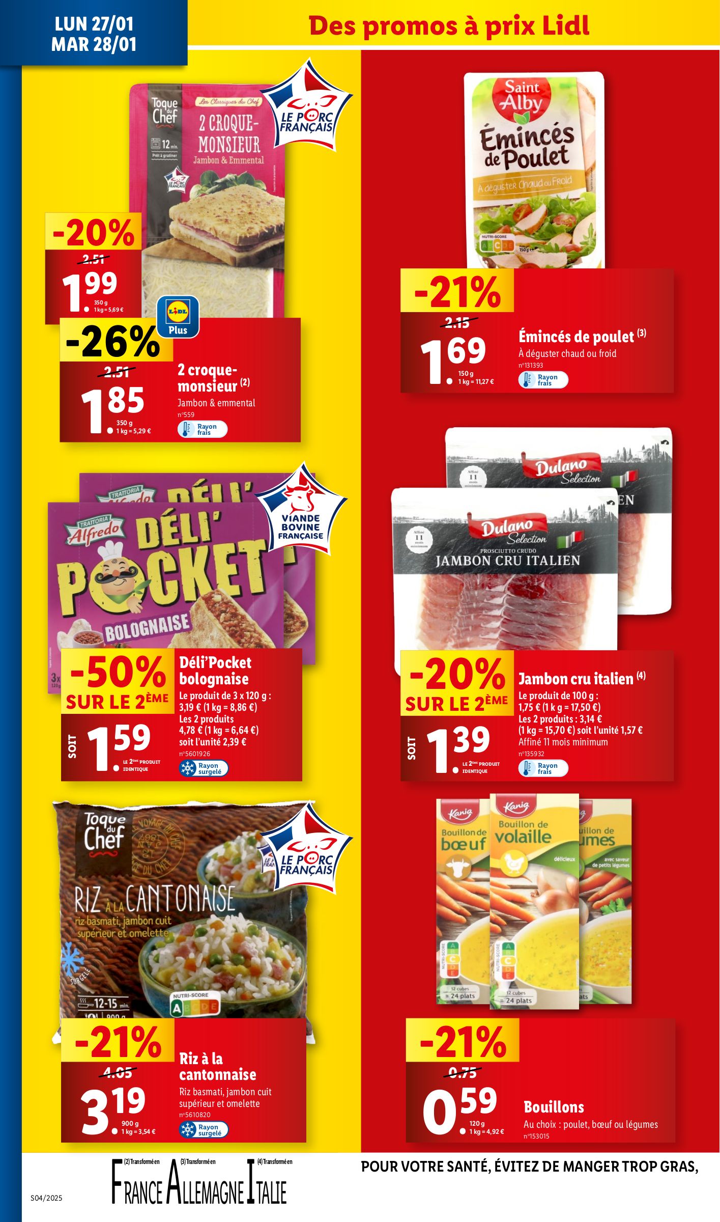 lidl - Catalogue Lidl valable dès 22/01 - 28/01 - page: 38