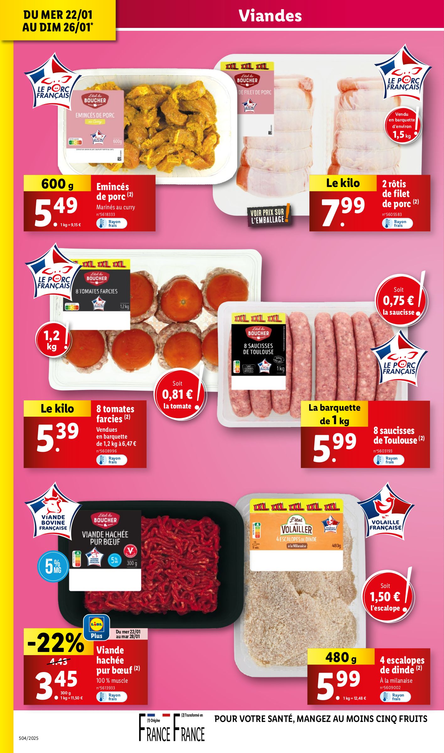 lidl - Catalogue Lidl valable dès 22/01 - 28/01 - page: 6