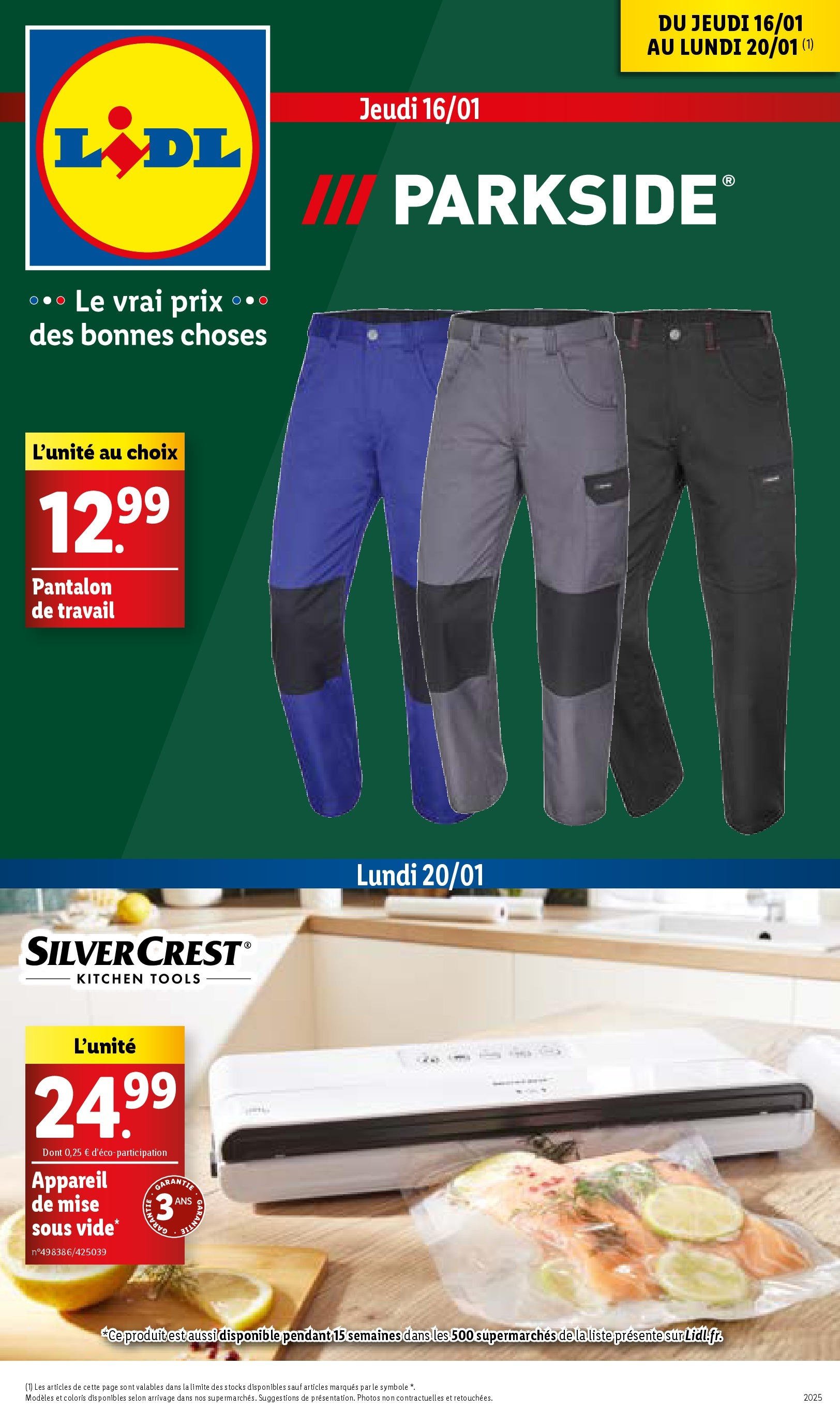 lidl - Catalogue Lidl valable dès 16/01 - 20/01