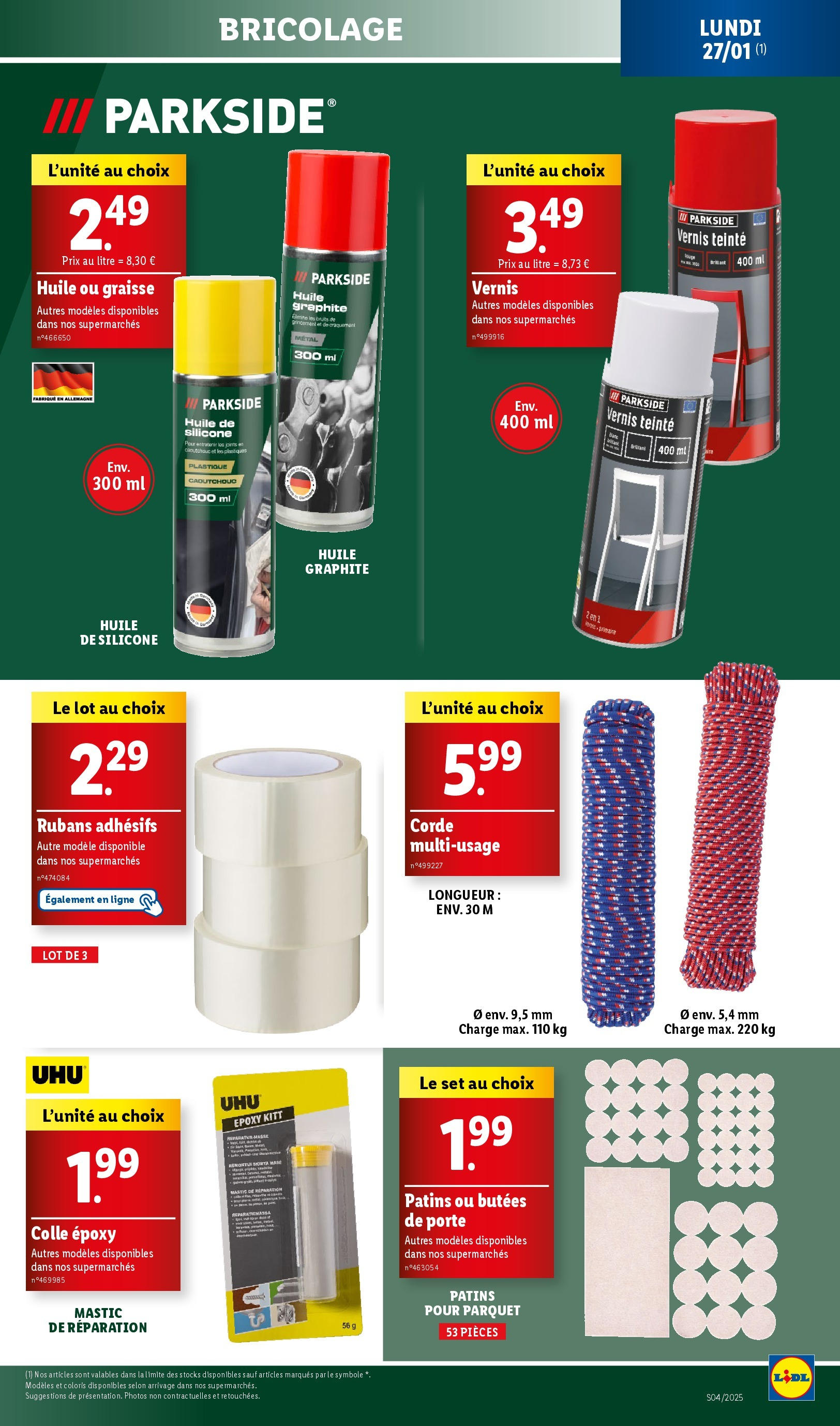 lidl - Catalogue Lidl valable dès 23/01 - 27/01 - page: 25