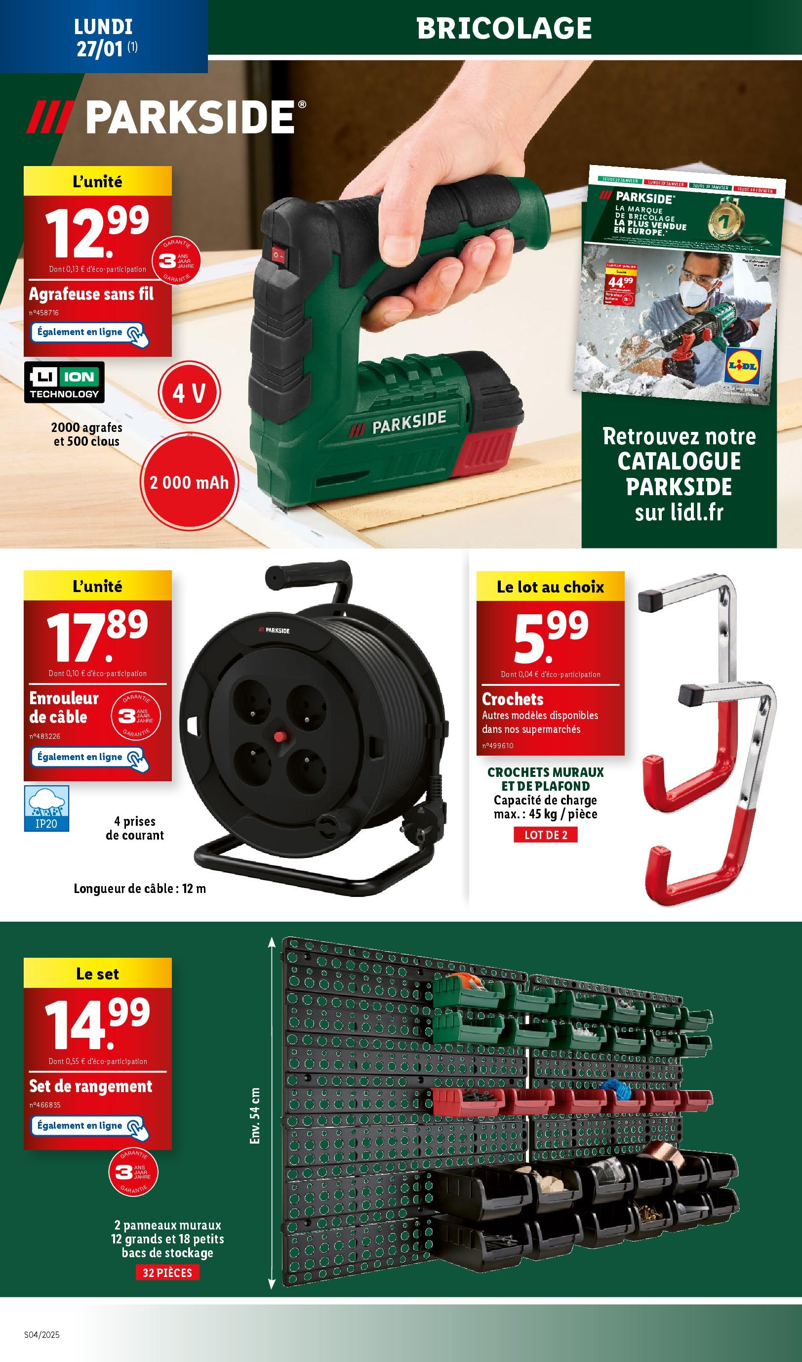 lidl - Catalogue Lidl valable dès 23/01 - 27/01 - page: 20