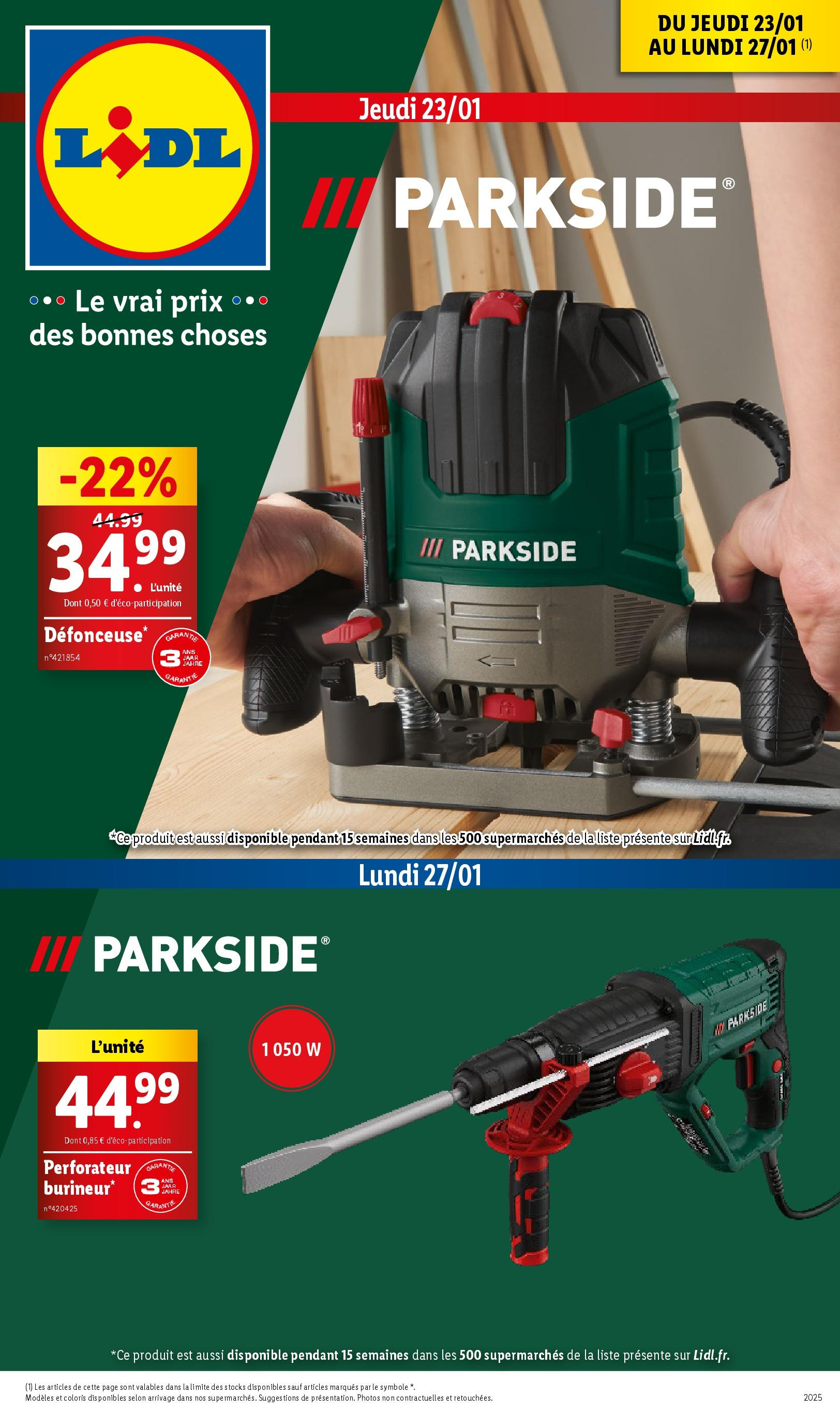 lidl - Catalogue Lidl valable dès 23/01 - 27/01