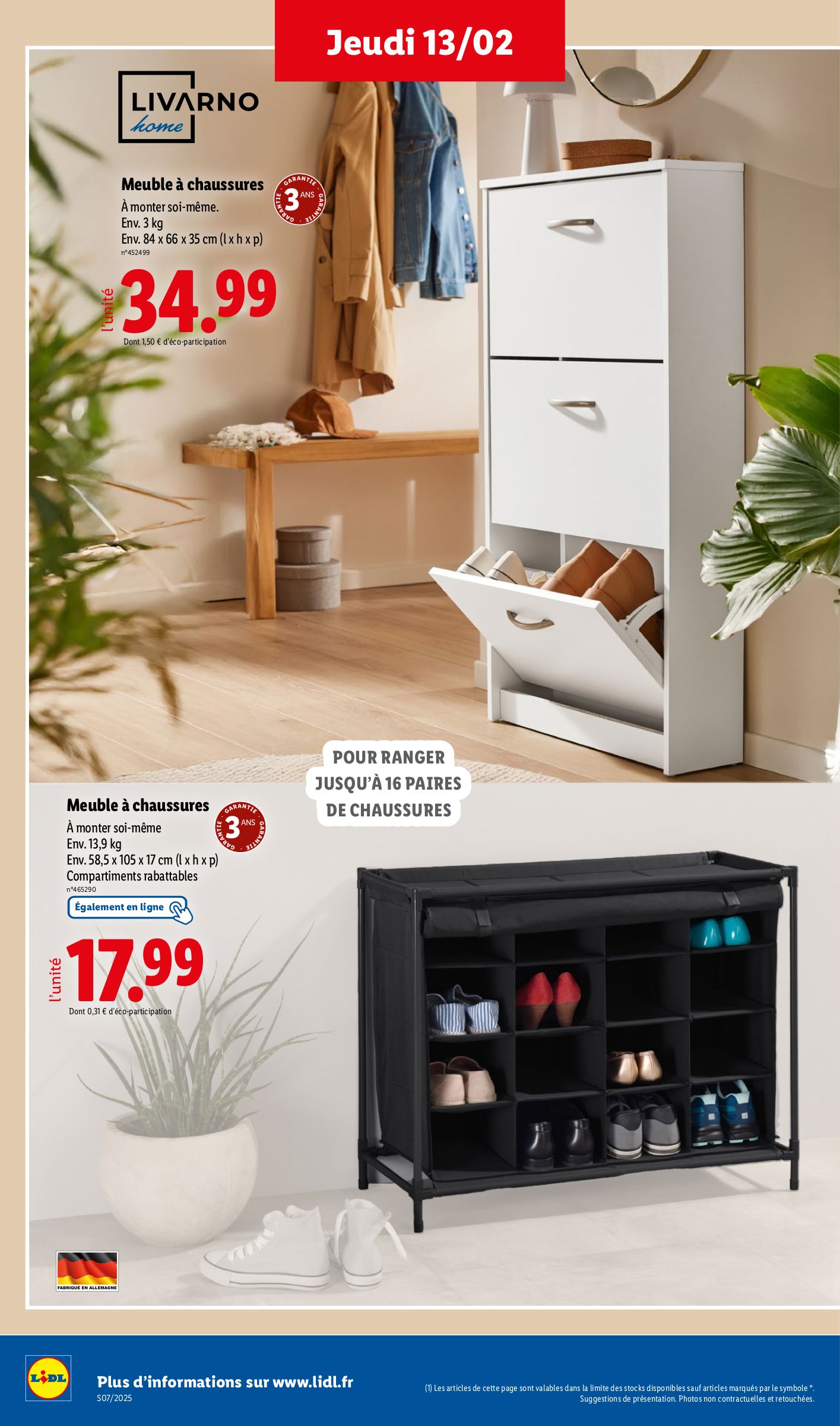 lidl - Catalogue Lidl valable dès 13/02 - 19/02 - page: 38