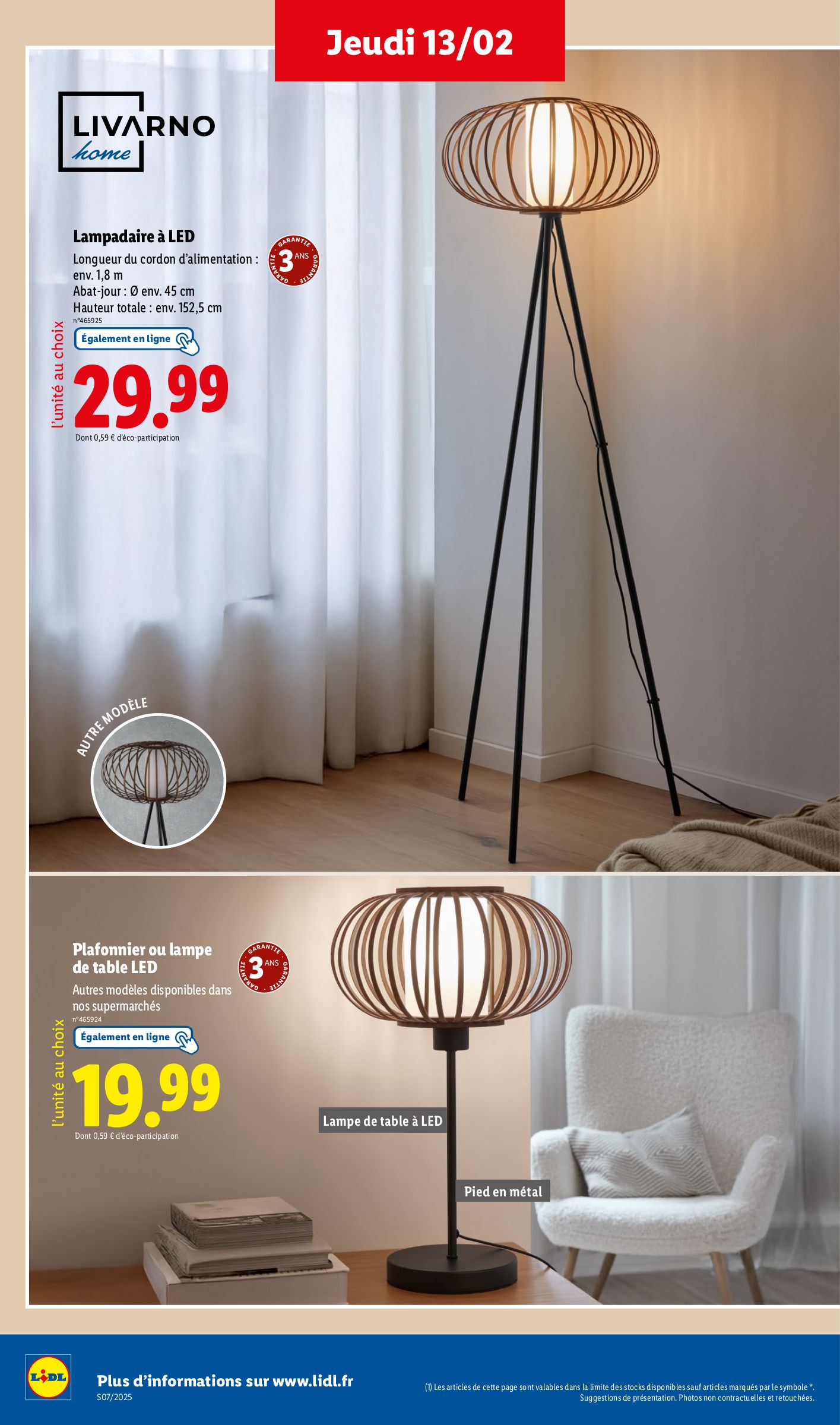 lidl - Catalogue Lidl valable dès 13/02 - 19/02 - page: 44