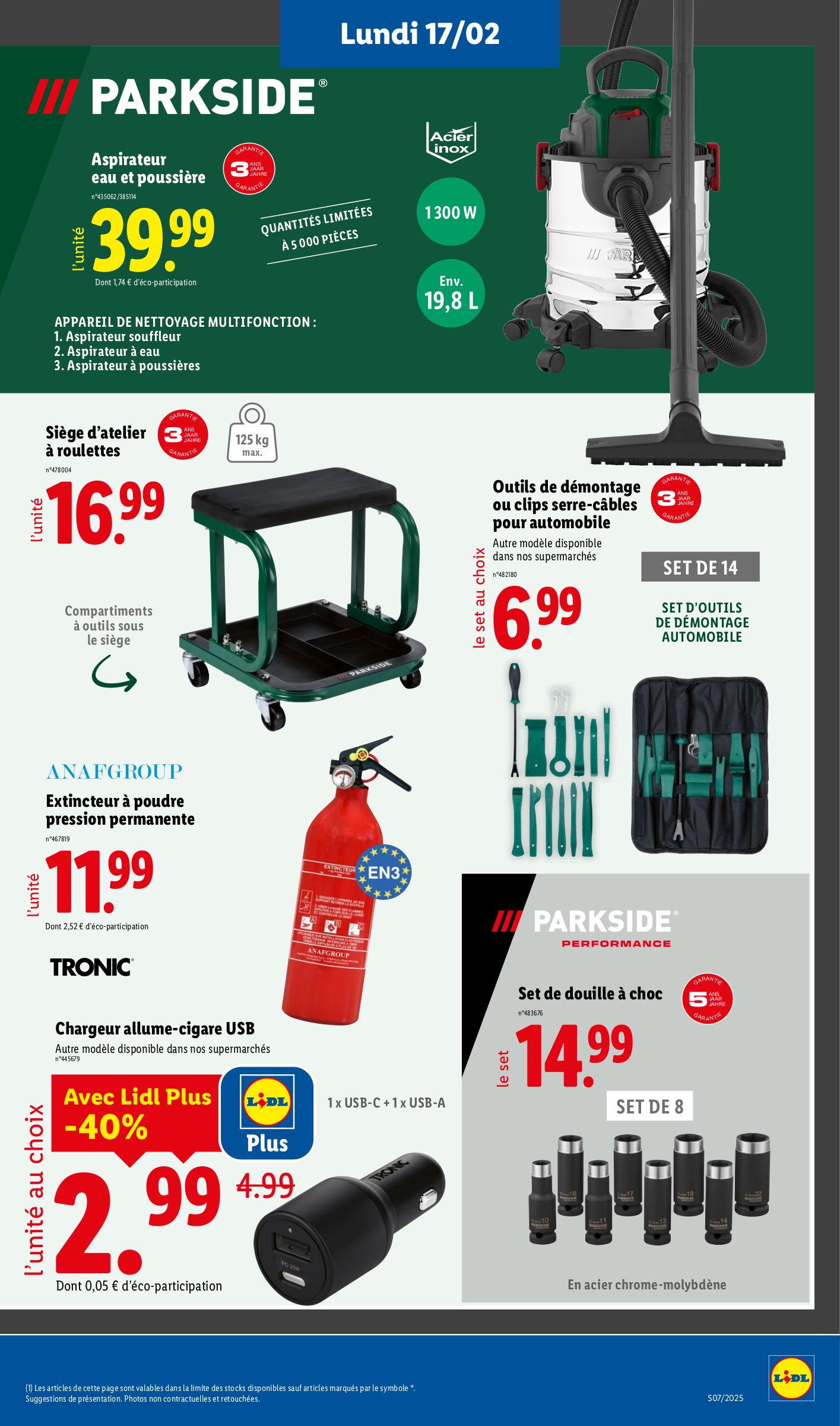 lidl - Catalogue Lidl valable dès 13/02 - 19/02 - page: 63