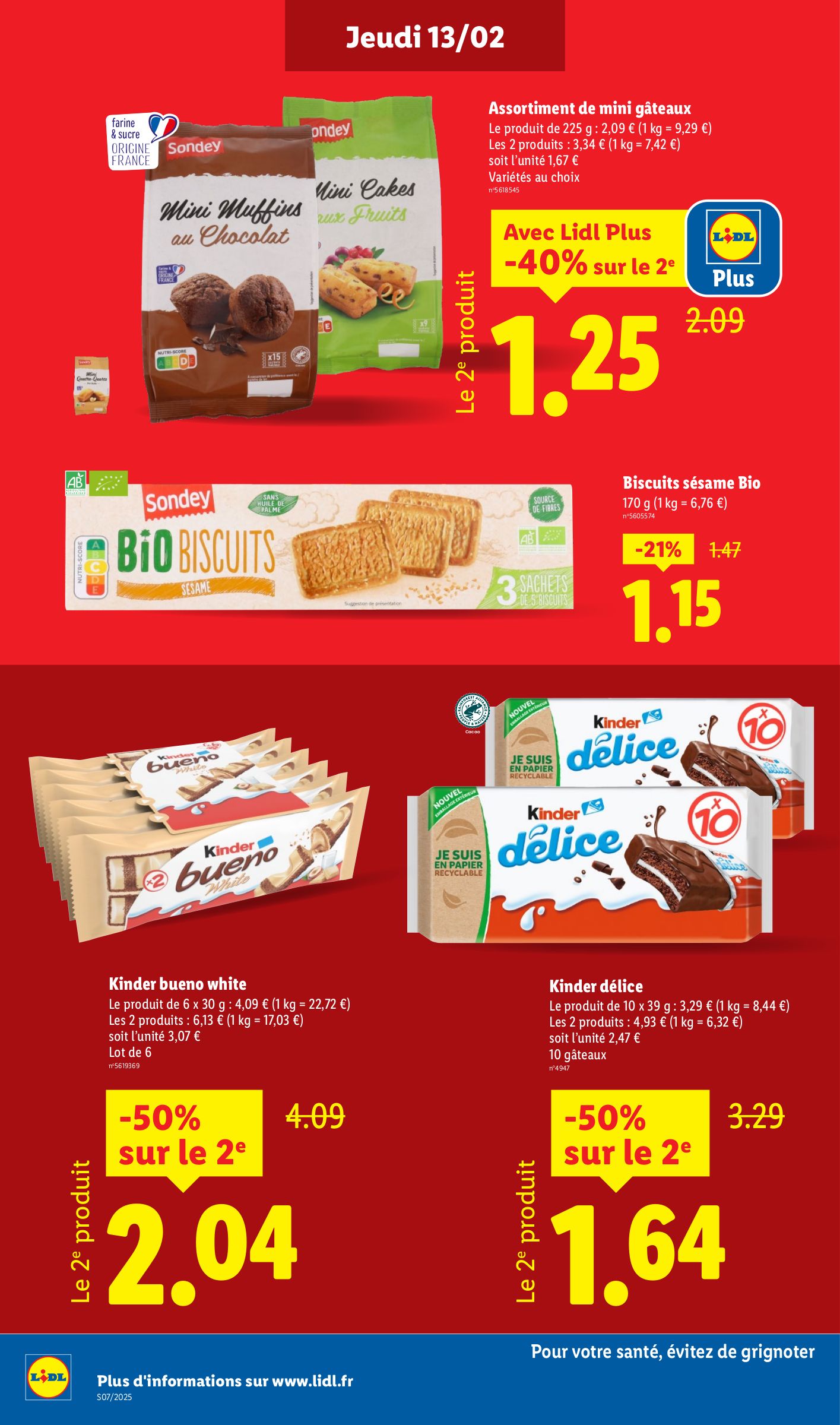 lidl - Catalogue Lidl valable dès 13/02 - 19/02 - page: 16