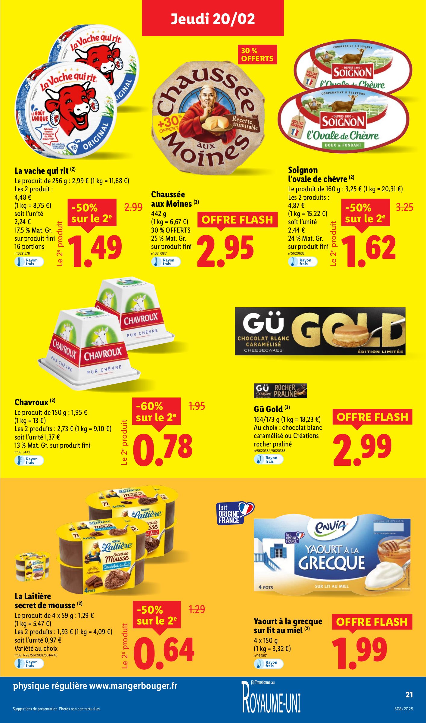 lidl - Catalogue Lidl valable dès 20/02 - 26/02 - page: 21