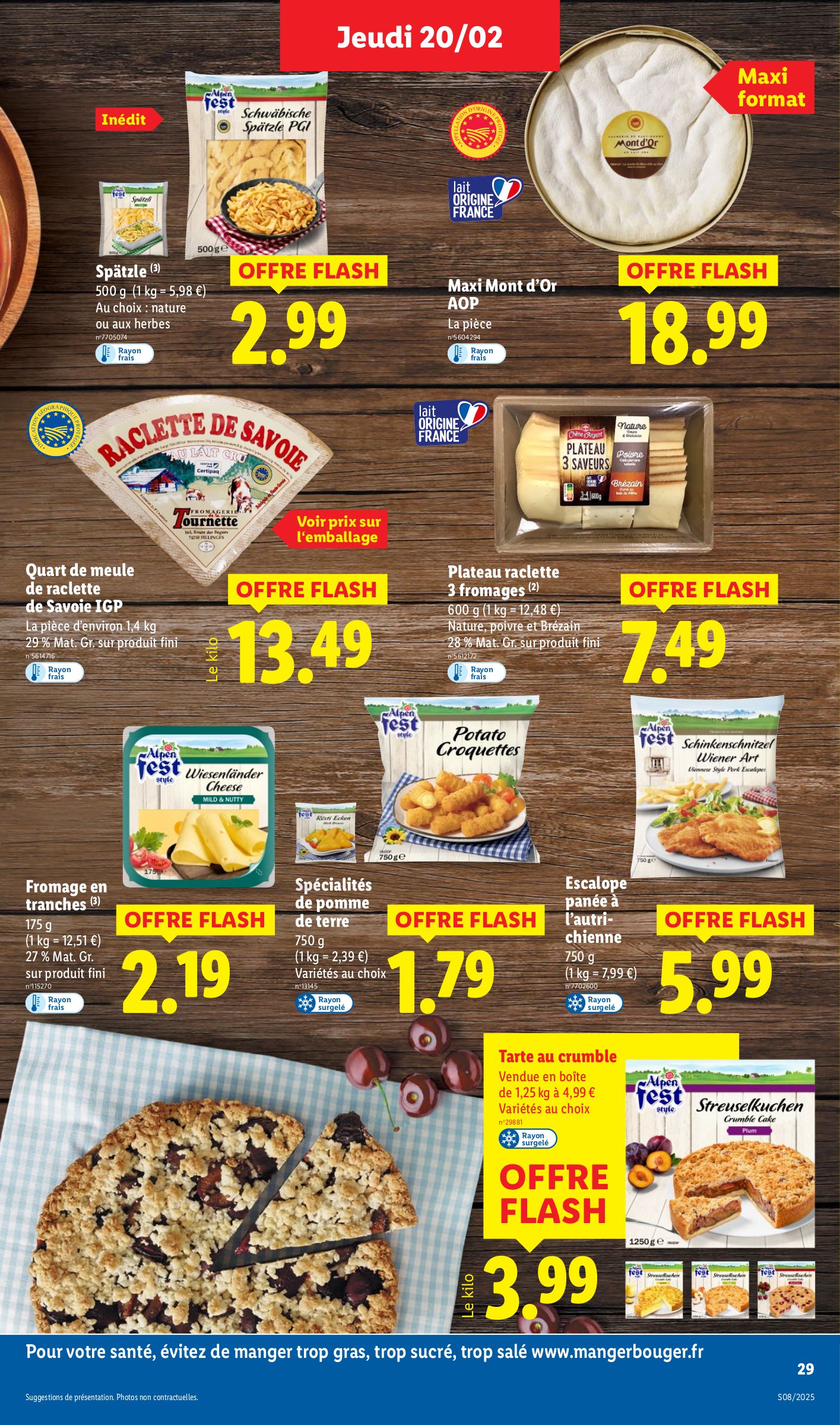 lidl - Catalogue Lidl valable dès 20/02 - 26/02 - page: 29