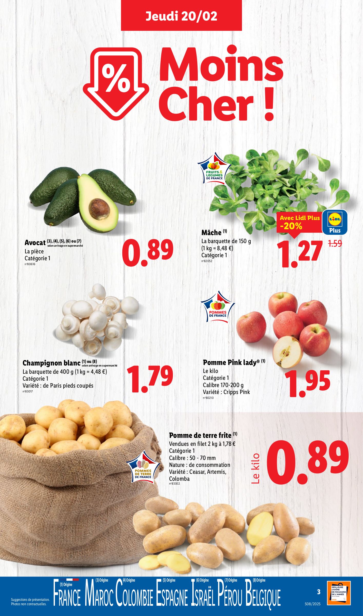 lidl - Catalogue Lidl valable dès 20/02 - 26/02 - page: 3