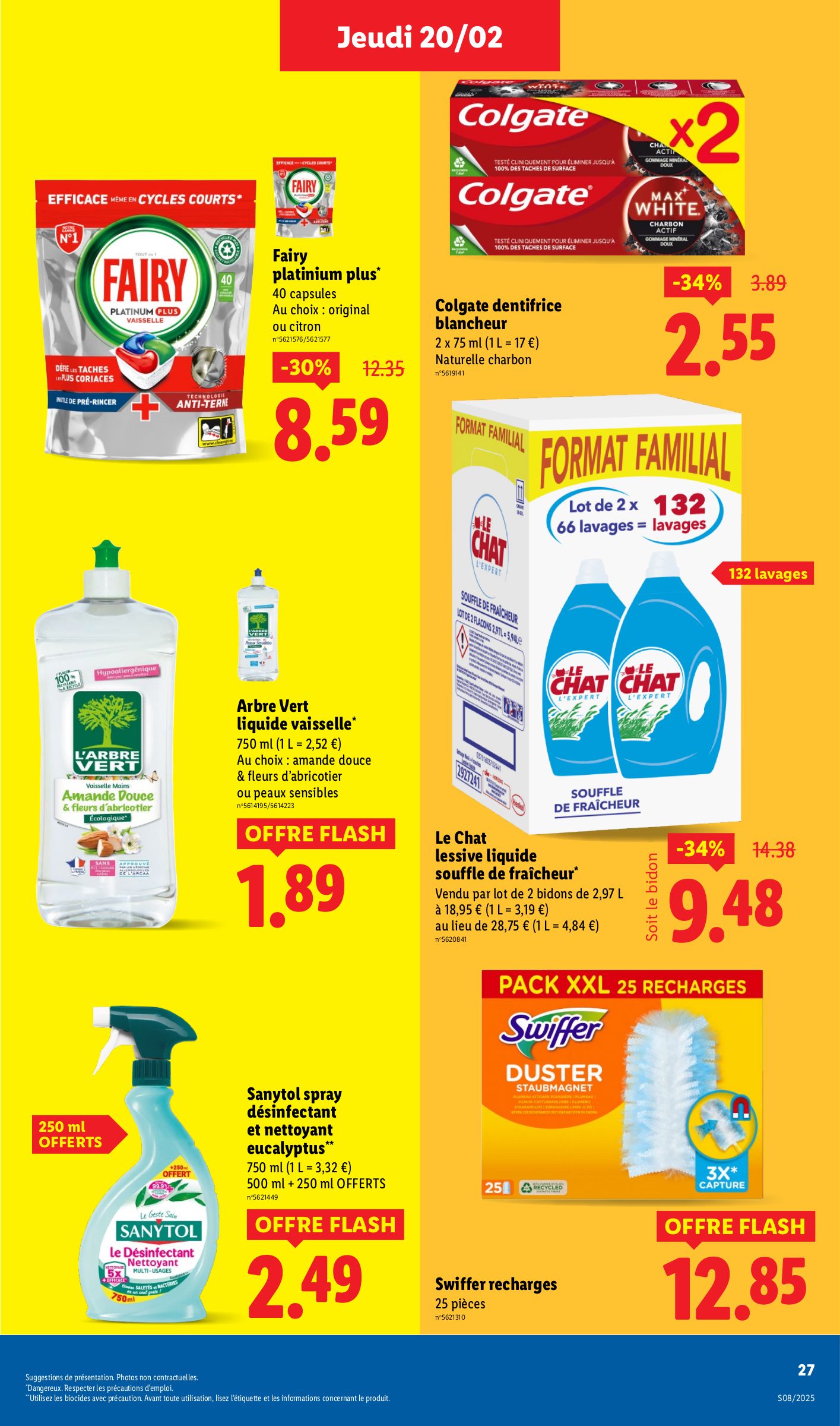 lidl - Catalogue Lidl valable dès 20/02 - 26/02 - page: 27