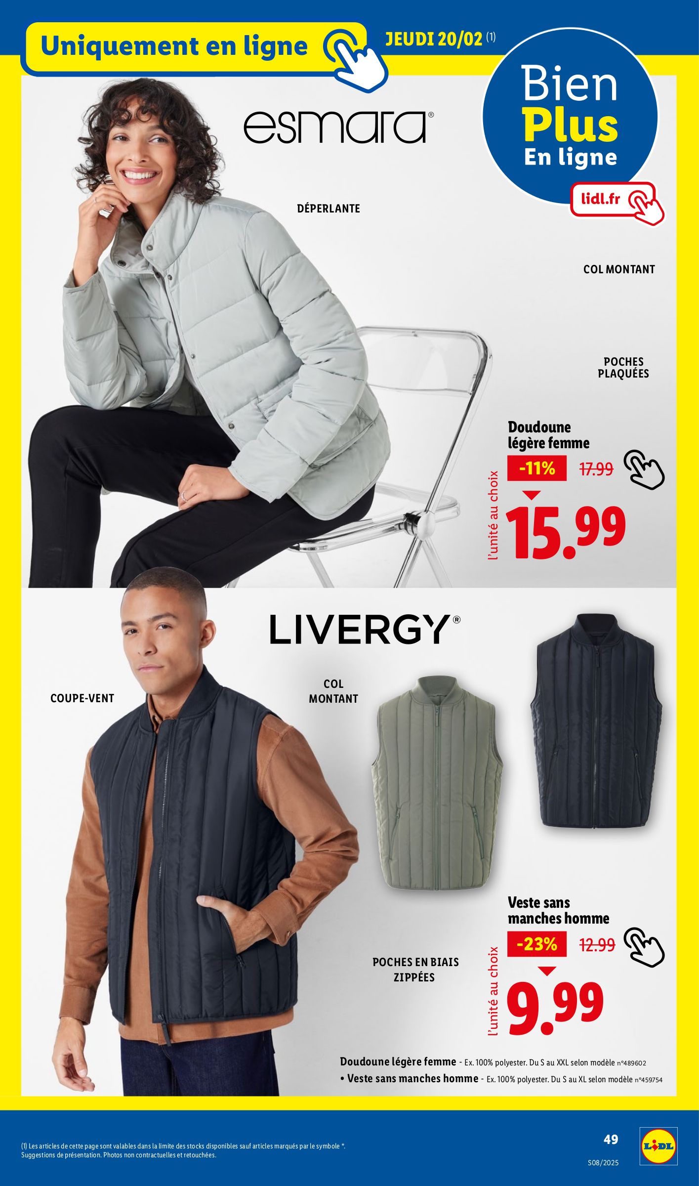 lidl - Catalogue Lidl valable dès 20/02 - 26/02 - page: 49